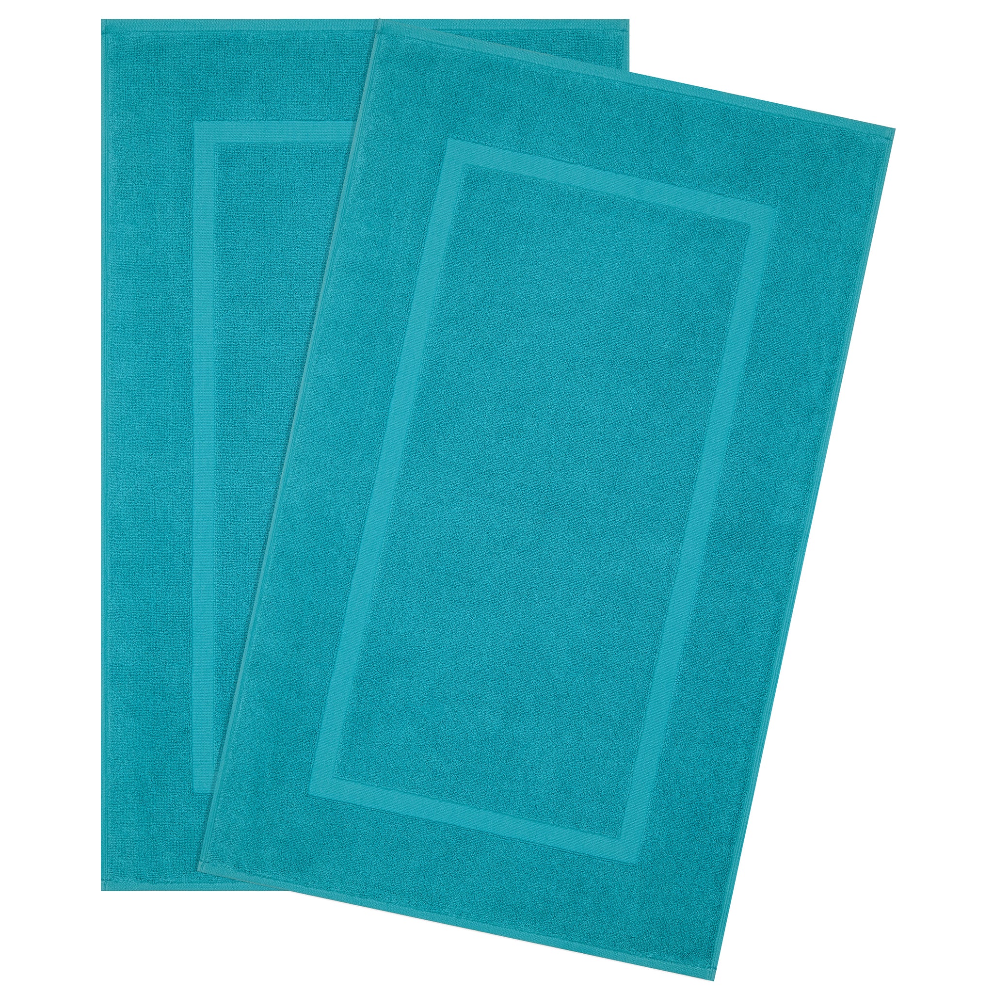 American-softlinen Bekos 100% Cotton Bath Mat Set, 2 Piece 20x34 inches Wholesale Bath Rugs for Bathroom