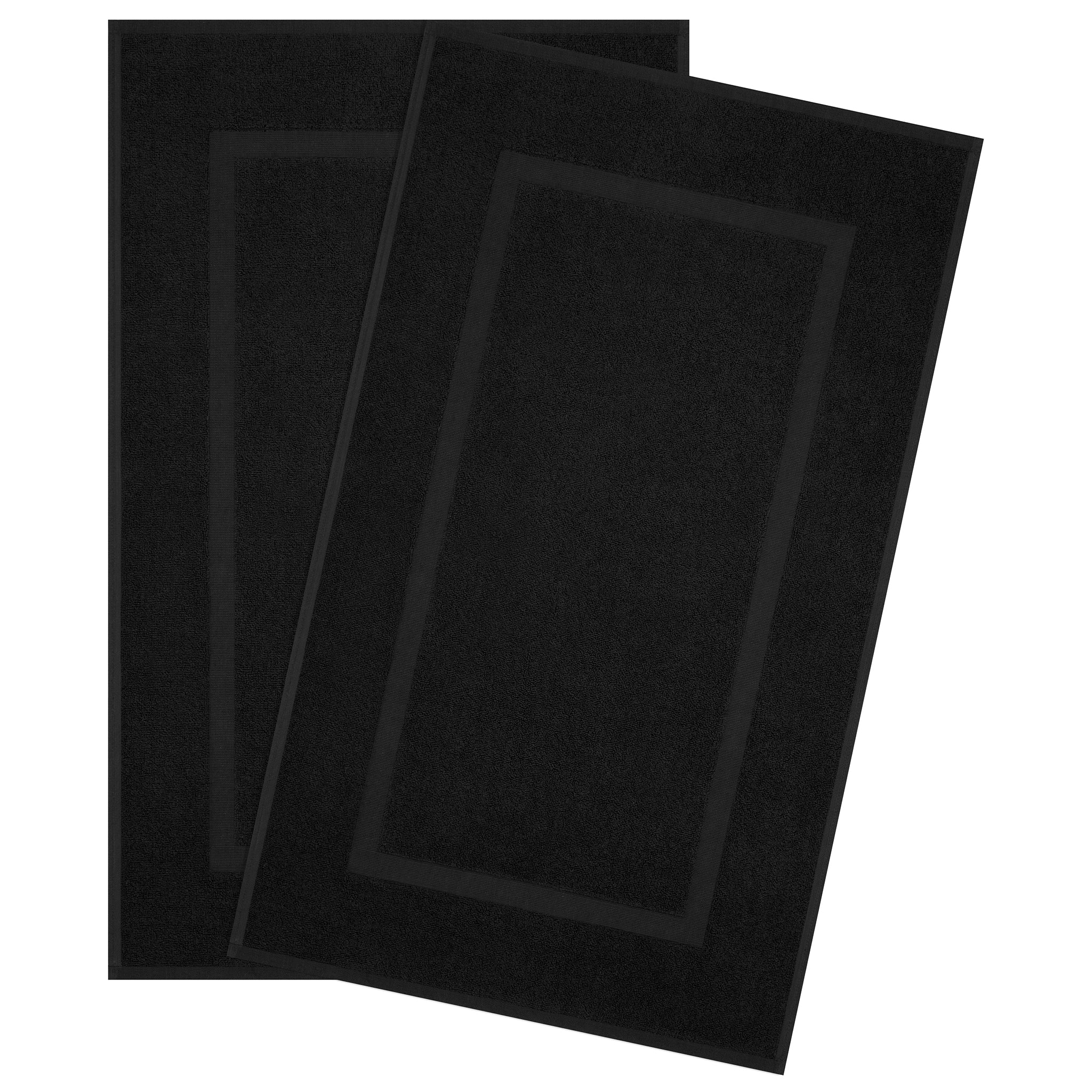 American-softlinen Bekos 100% Cotton Bath Mat Set, 2 Piece 20x34 inches Wholesale Bath Rugs for Bathroom
