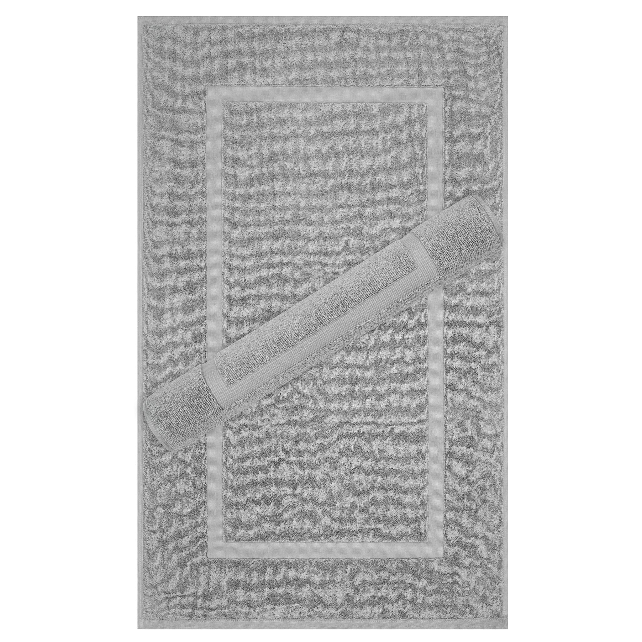 American-softlinen Bekos 100% Cotton Bath Mat Set, 2 Piece 20x34 inches Wholesale Bath Rugs for Bathroom