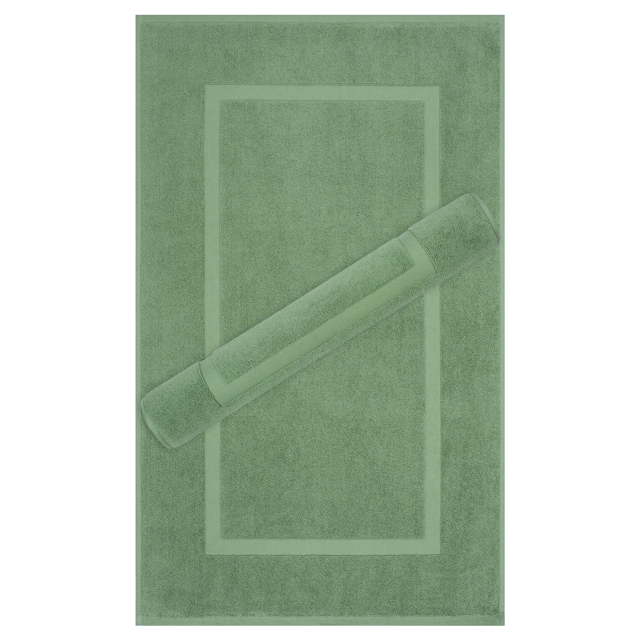 American-softlinen Bekos 100% Cotton Bath Mat Set, 2 Piece 20x34 inches Wholesale Bath Rugs for Bathroom