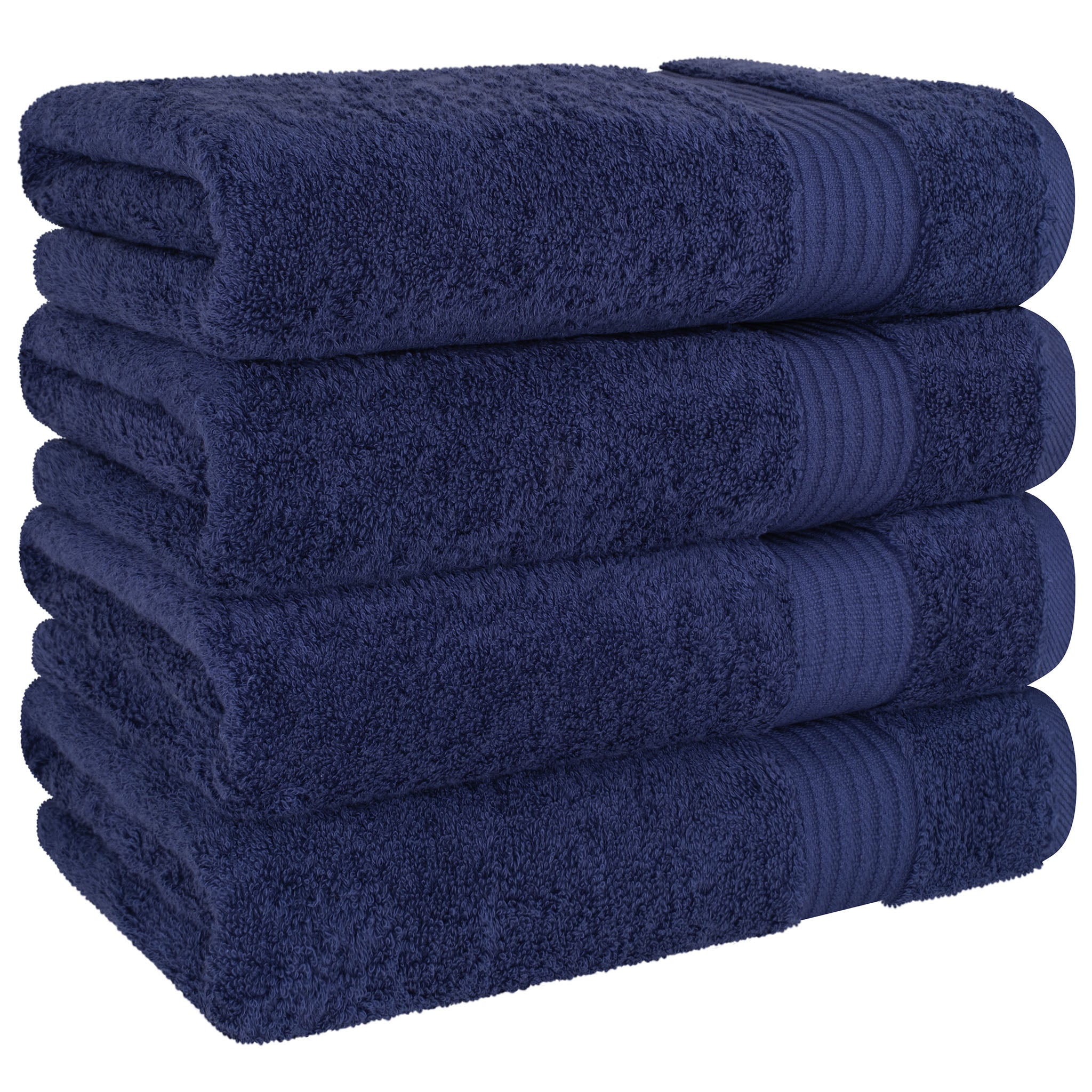 American-softlinen Bekos 100% Cotton Turkish 4-Piece Bath Towel Sets, Wholesale Luxury Bath Towels