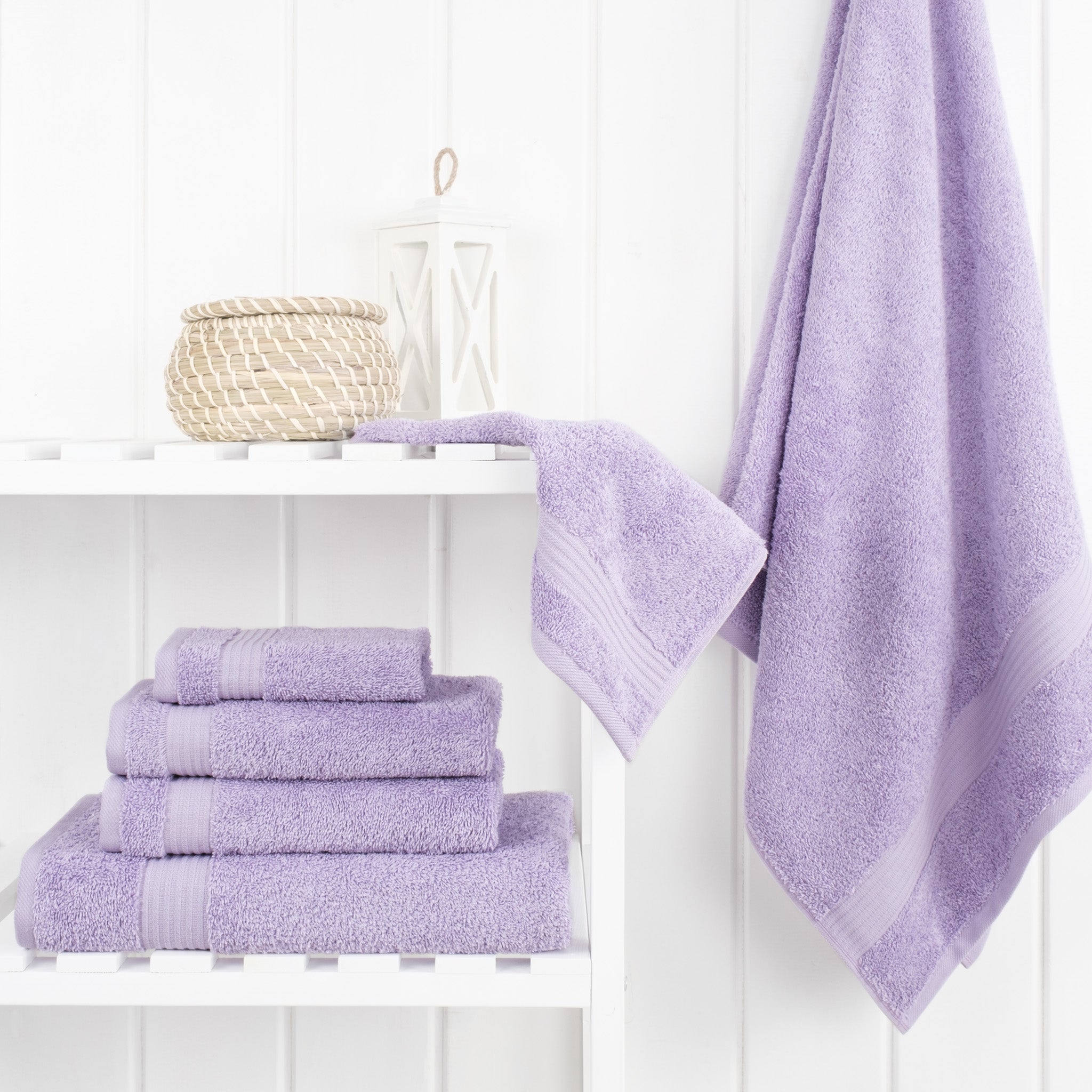 American-softlinen Bekos 100% Cotton 6-Piece Turkish Bath Towel Sets, Wholesale Luxury Bath Towels