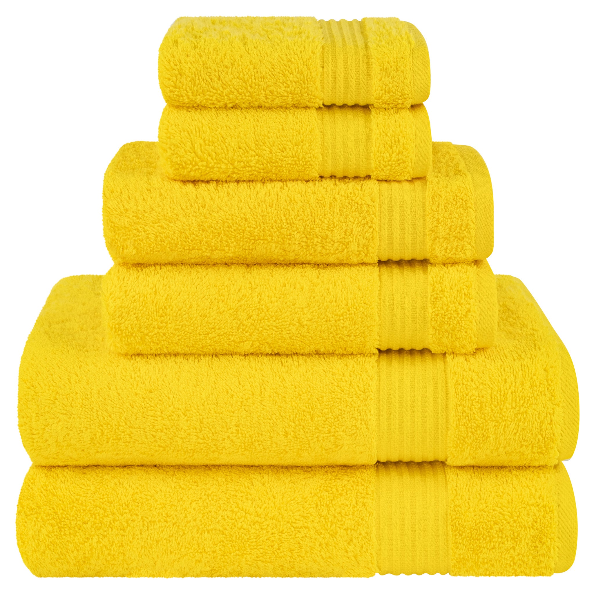American-softlinen Bekos 100% Cotton 6-Piece Turkish Bath Towel Sets, Wholesale Luxury Bath Towels