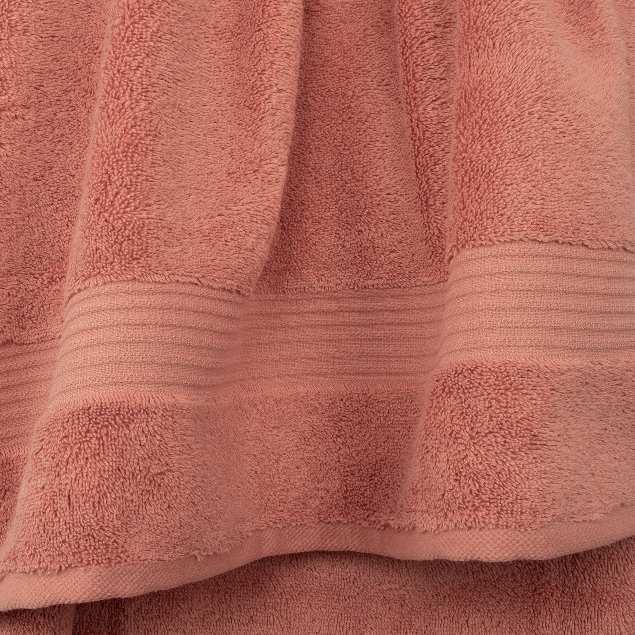 American-softlinen Bekos 100% Cotton Turkish Towels, 4 Piece Hand Towel Set -coral-03