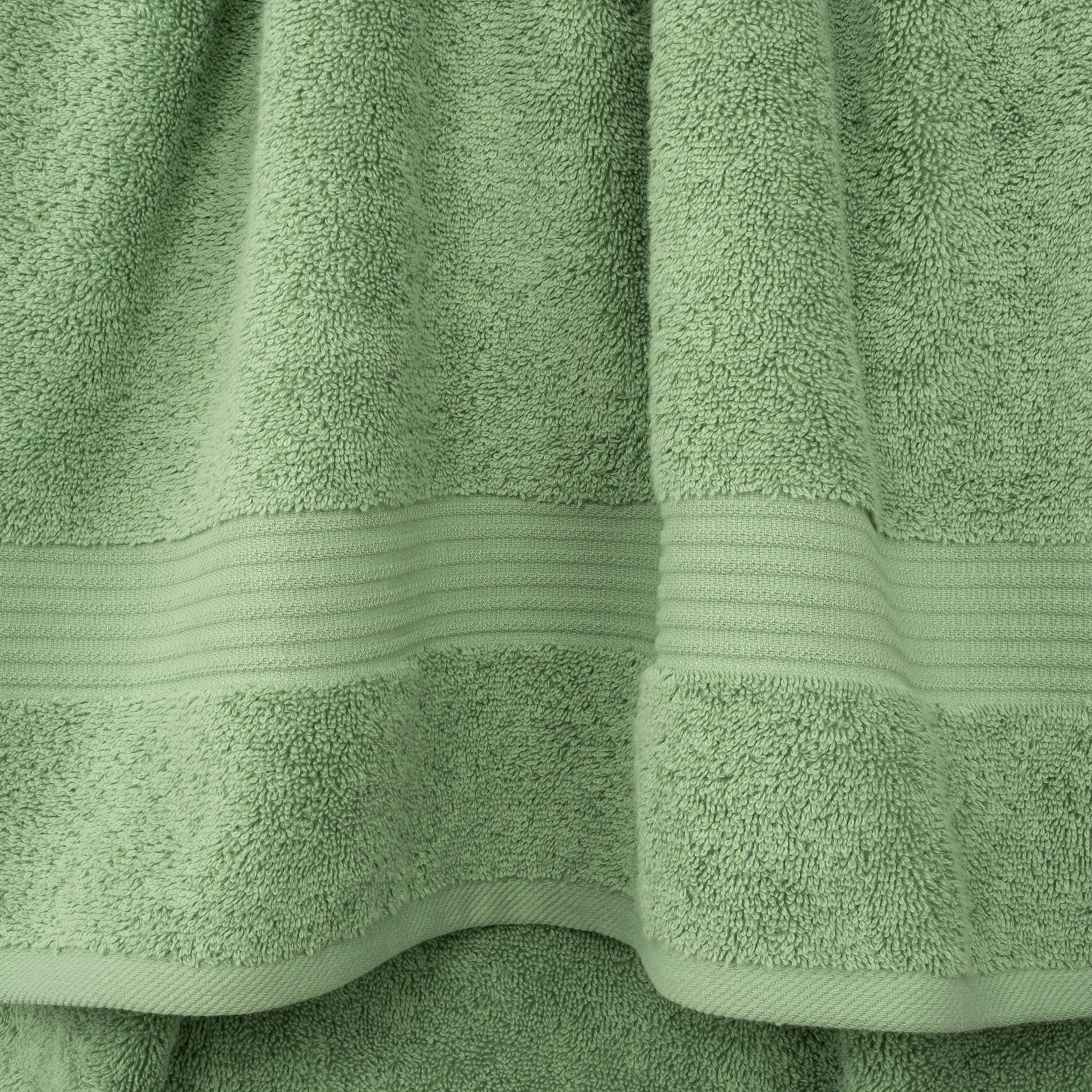 American-softlinen Bekos 100% Cotton Turkish Towels, 4 Piece Hand Towel Set -sage-green-03