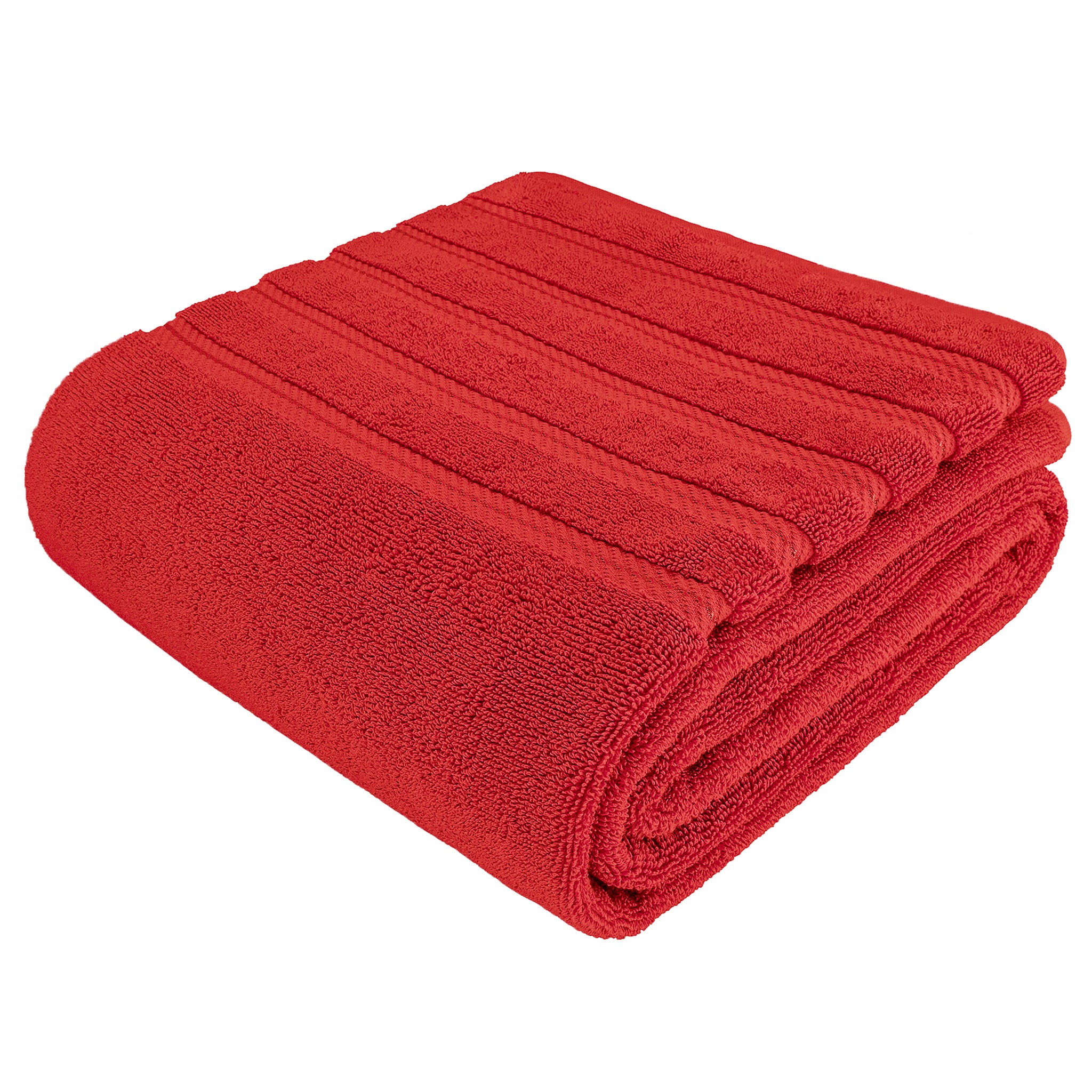 American-softlinen - 35x70 Jumbo Bath Sheet Turkish Bath Towel - 16 Piece Case Pack - red 8