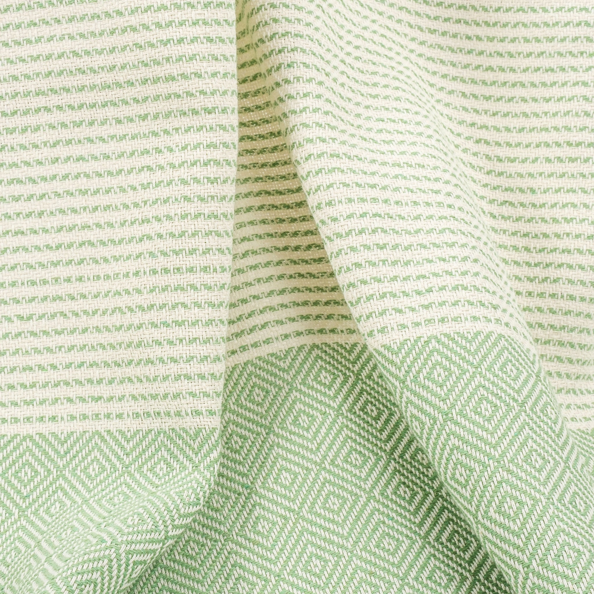 American-softlinen - 100% Cotton Turkish Peshtemal Towels 40x70 Inches - Green - 2