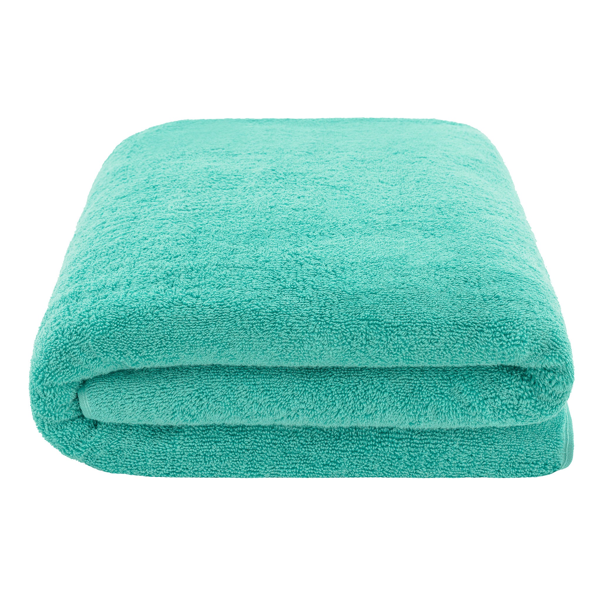 American-softlinen - 40x80 Inch Oversized Bath Sheet Turkish Bath Towel - 12 Piece Case Pack - Turquoise-Blue - 3
