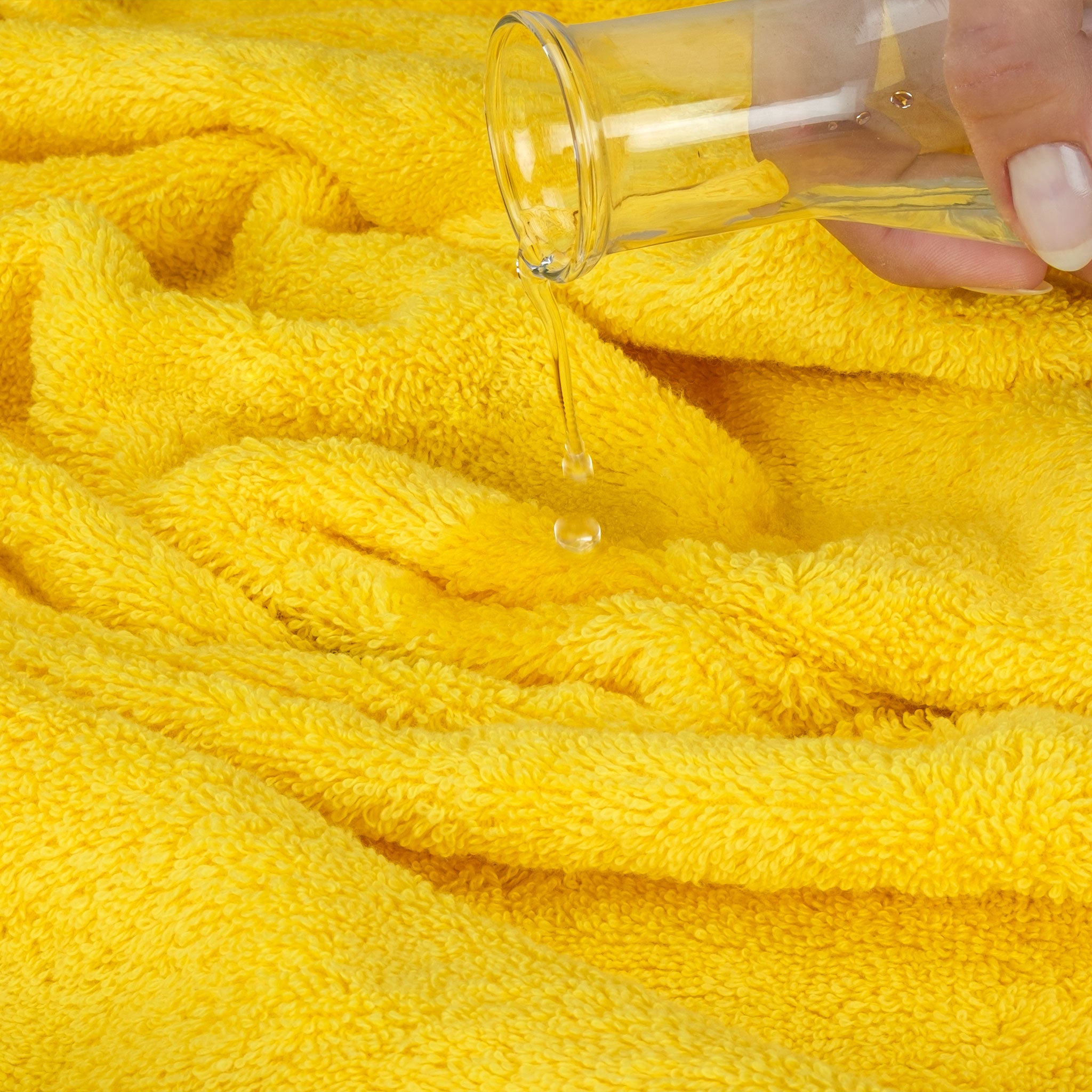 American-softlinen - 40x80 Inch Oversized Bath Sheet Turkish Bath Towel - 12 Piece Case Pack - Yellow - 4