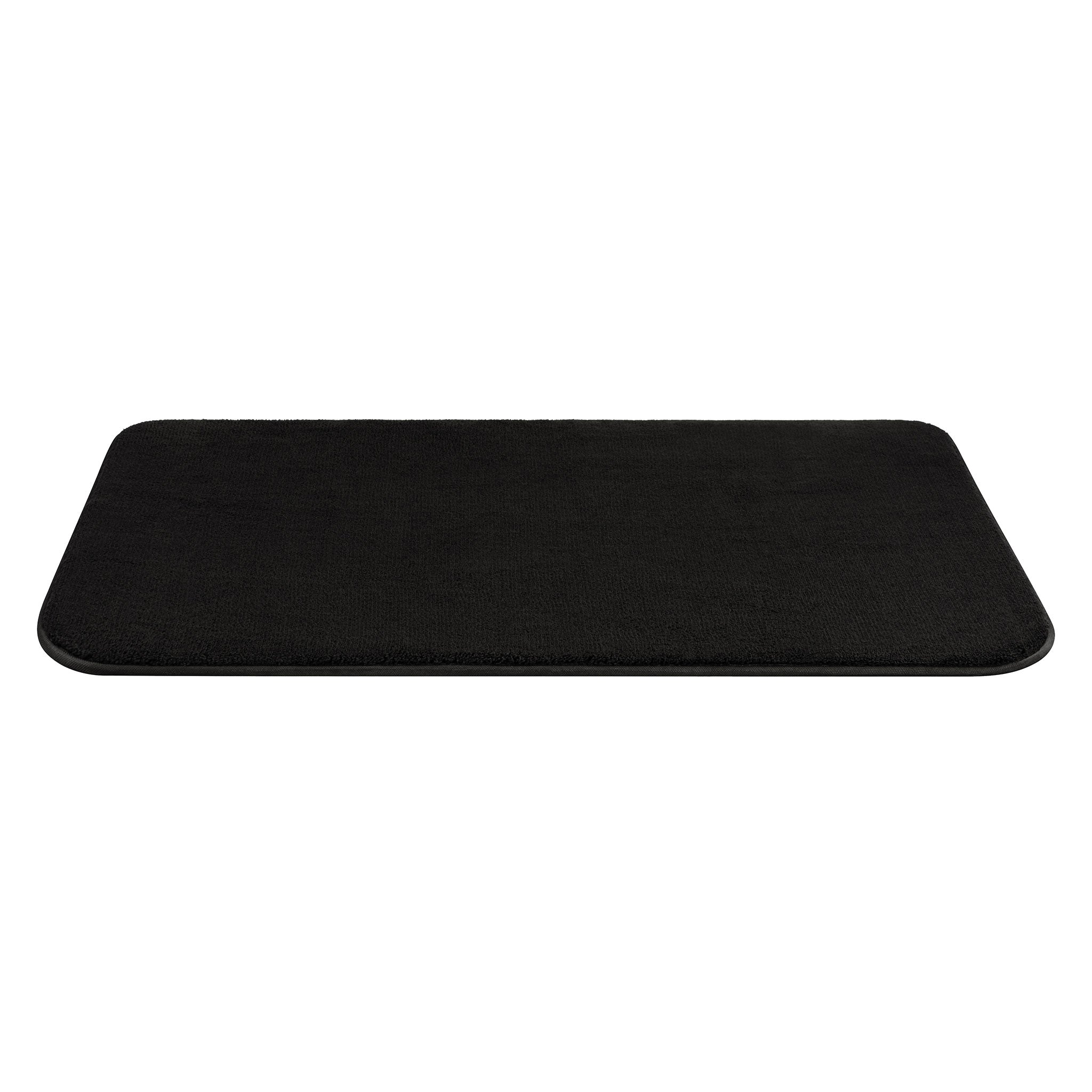 American-softlinen - Fluffy Foamed Non-Slip Bath Rug-21x32 Inch - Black - 6