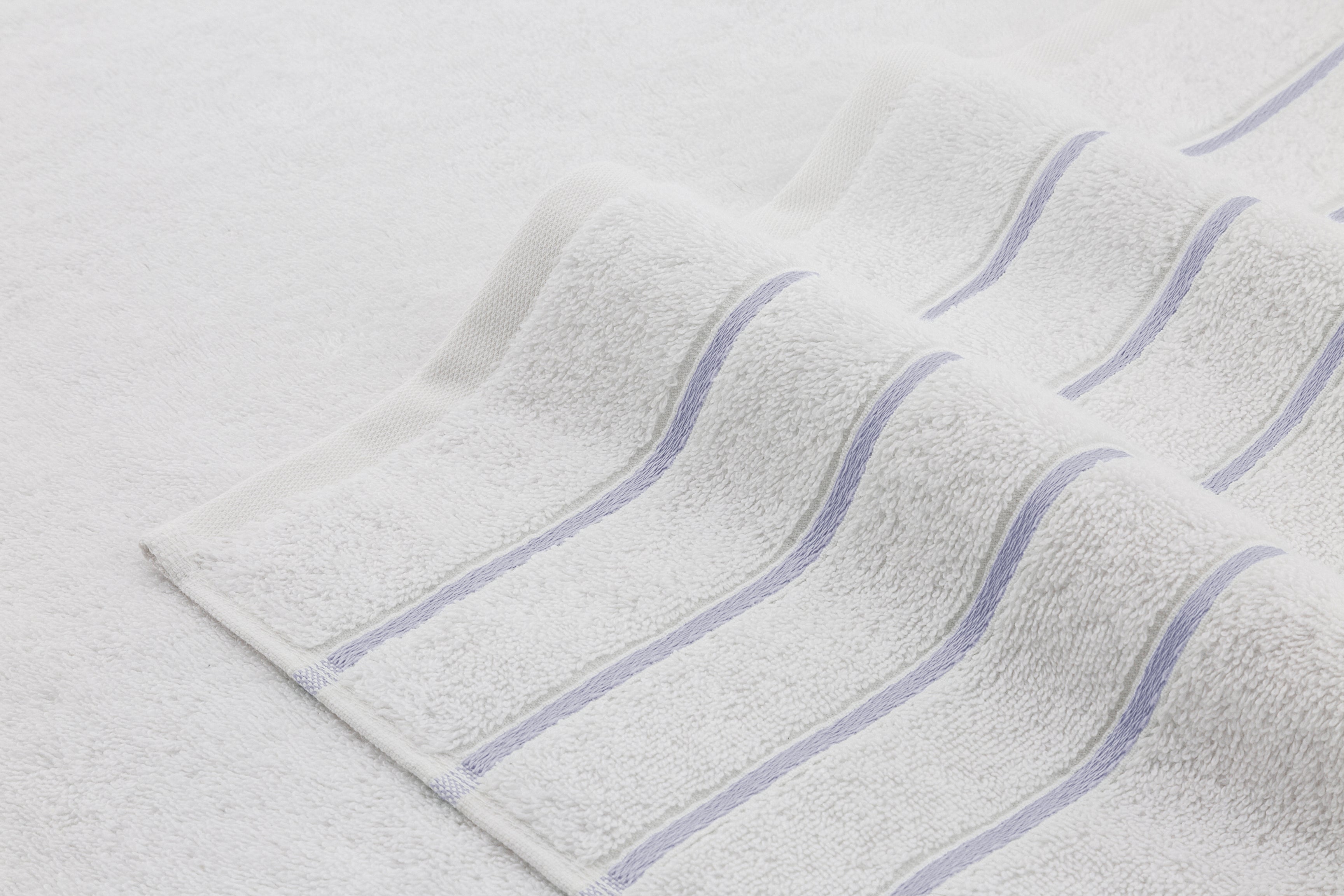 American-softlinen - Salem 6 Piece Turkish Cotton Luxury Towel Set - Lilac - 3