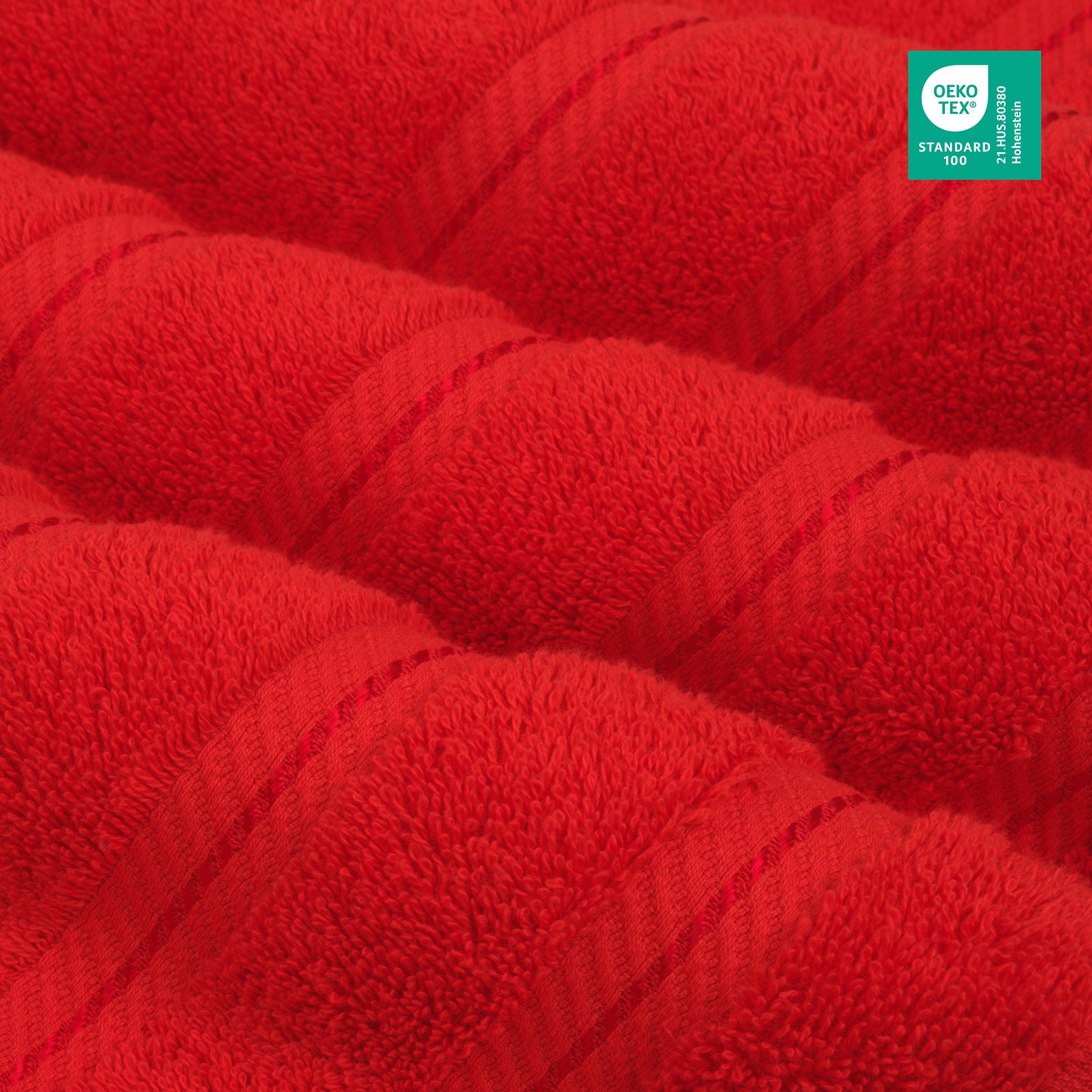 American-softlinen 3 Piece Best Bath Towels Set 100% Cotton Turkish Towels with 20 Different Colors Red-3