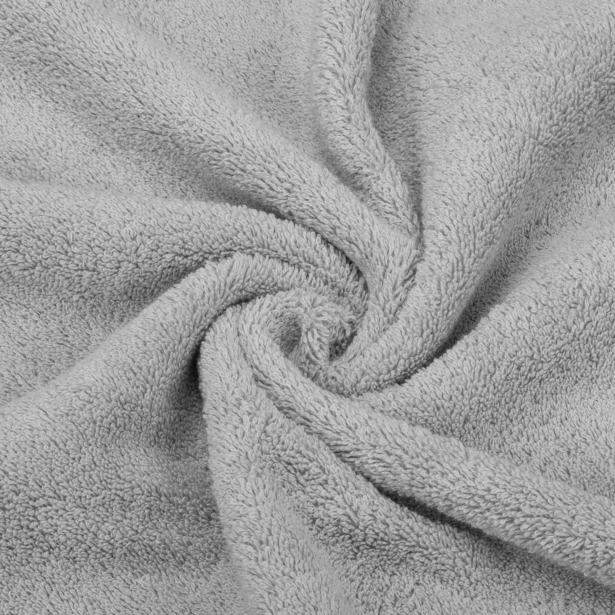American-softlinen 3 Piece Best Bath Towels Set 100% Cotton Turkish Towels with 20 Different Colors Rockridge-Gray-7