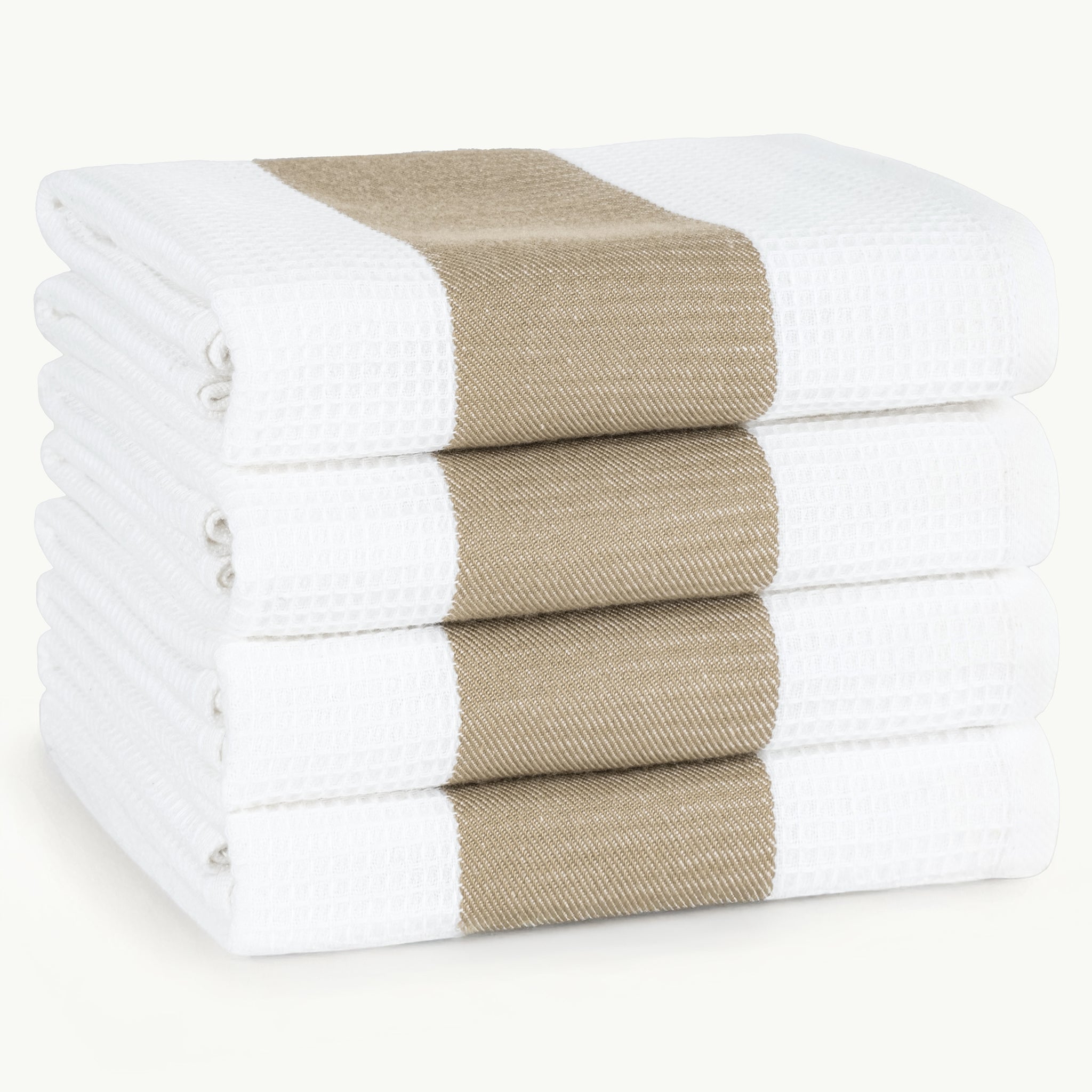 American-softlinen 4 Packed Dish Towels, 100% Cotton Dish Cloths for Kitchen (BEST PRICE💖 )