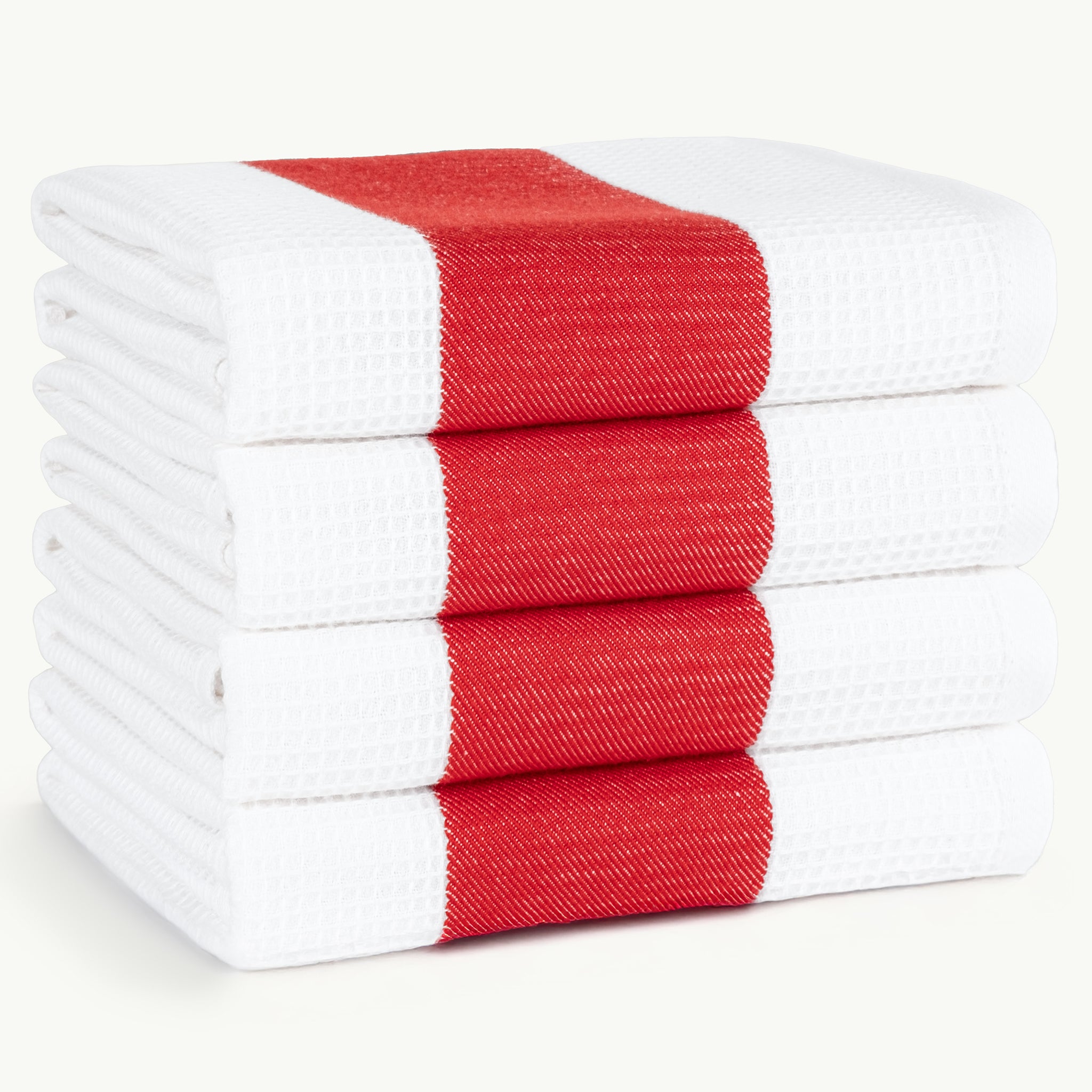 American-softlinen 4 Packed Dish Towels, 100% Cotton Dish Cloths for Kitchen (BEST PRICE💖 )