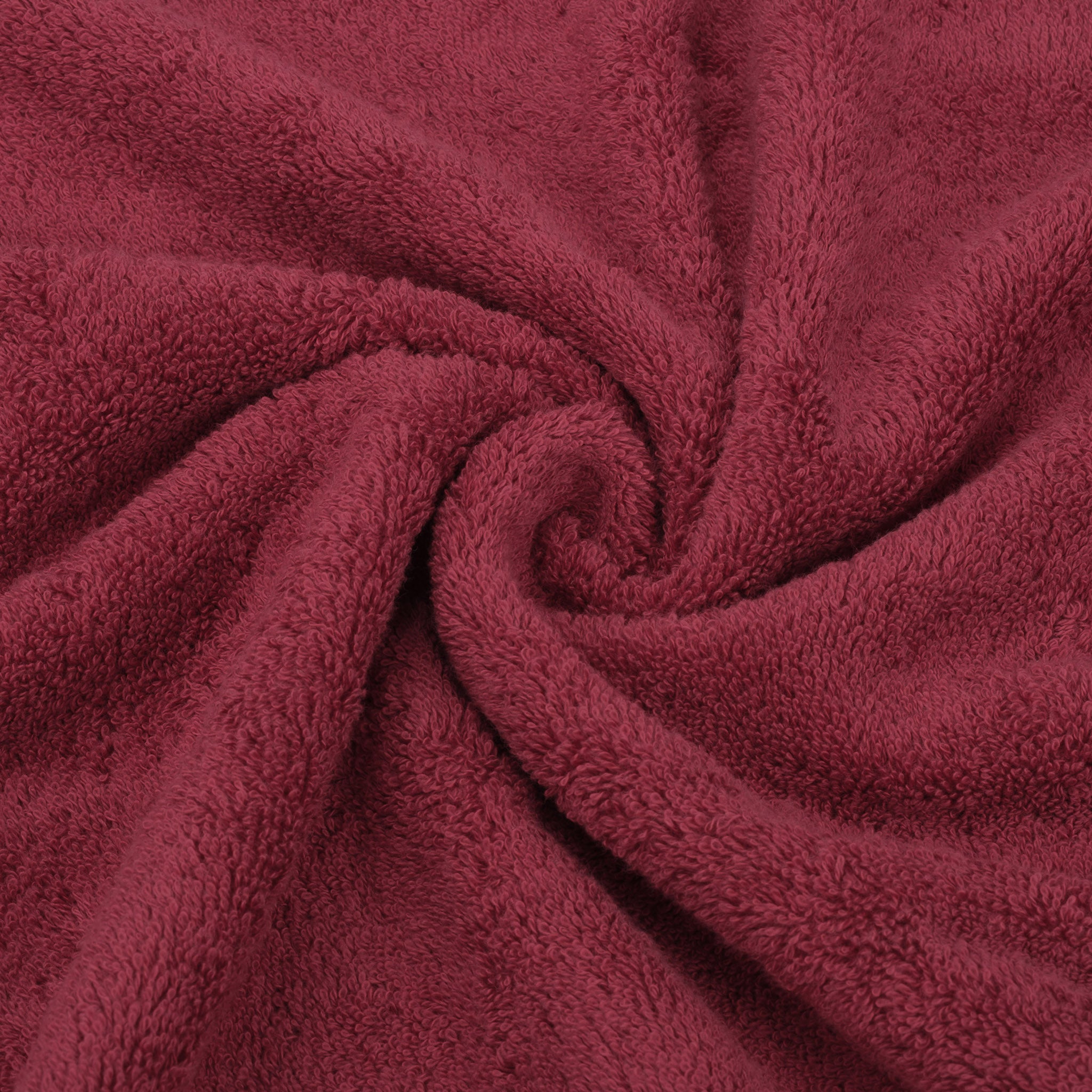 American-softlinen 6 Piece Best Bath Towels Set 100% Cotton Turkish Towels with 20 Different Colors Bordeaux-Red-7