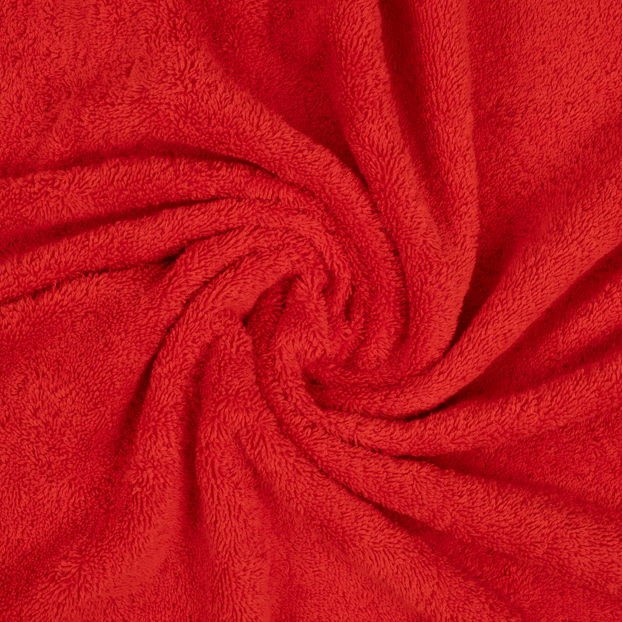American-softlinen 6 Piece Best Bath Towels Set 100% Cotton Turkish Towels with 20 Different Colors Red-7