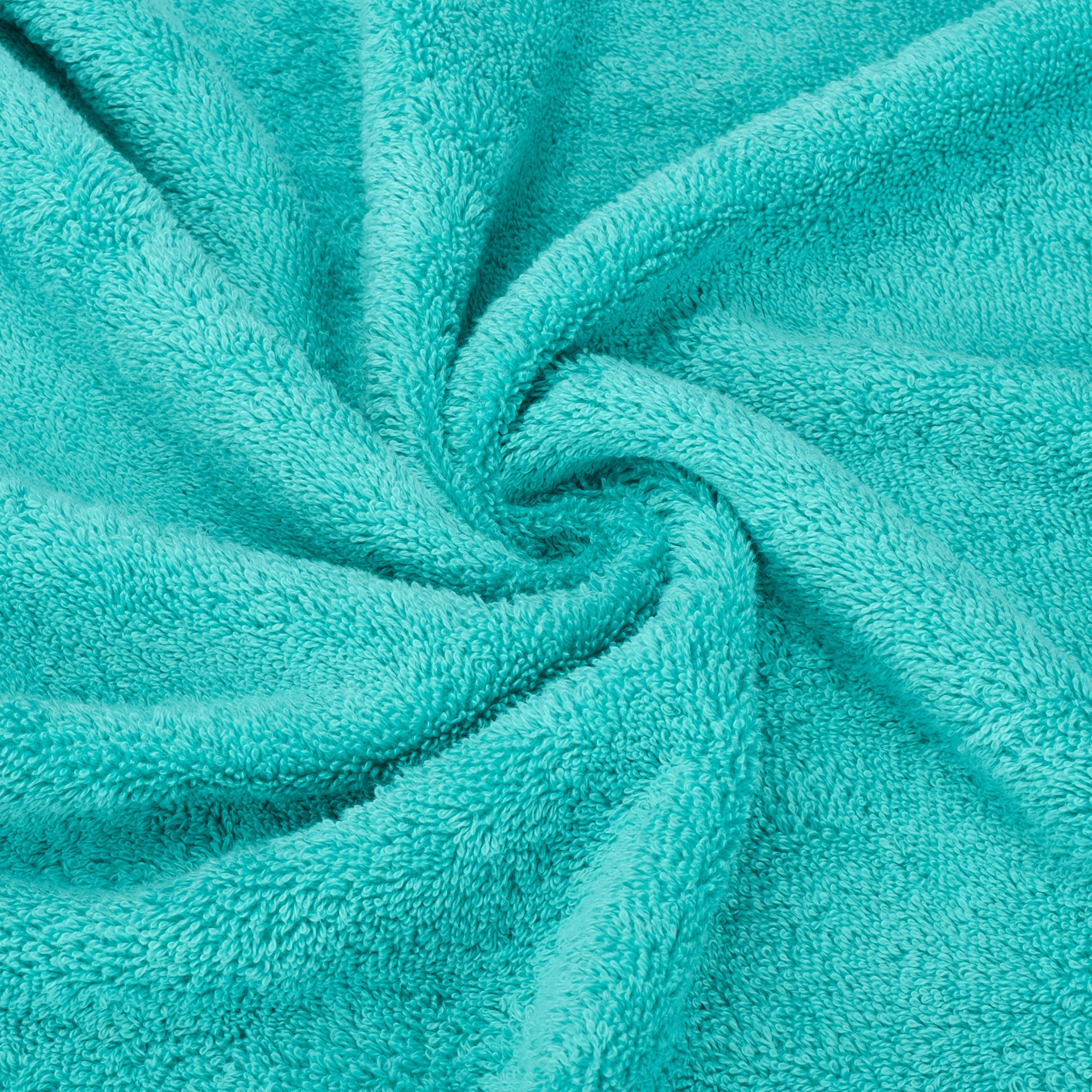 American-softlinen 6 Piece Best Bath Towels Set 100% Cotton Turkish Towels with 20 Different Colors Turquoise-Blue-7