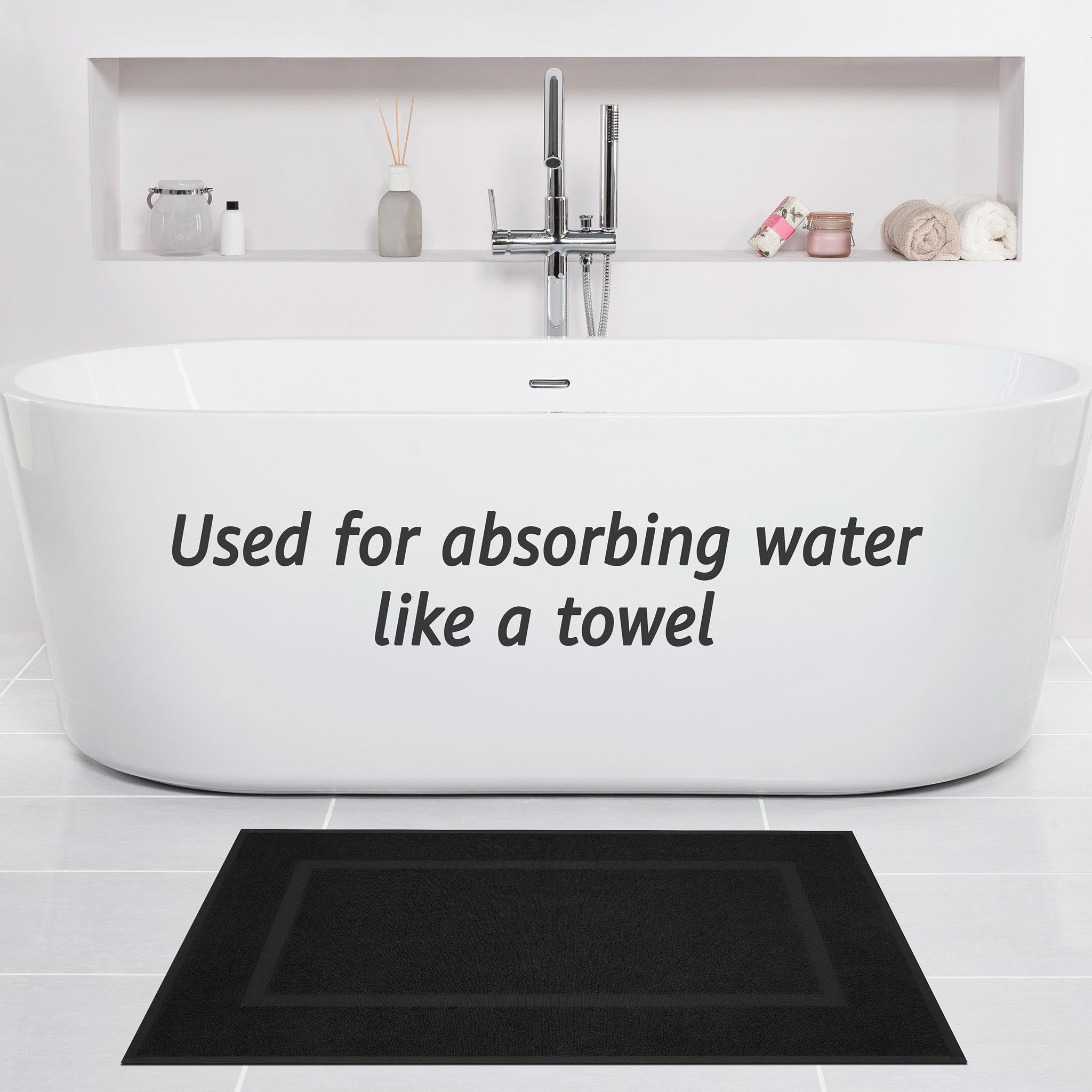 American-softlinen Bekos 100% Cotton Bath Mat Set, 2 Piece 20x34 inches Wholesale Bath Rugs for Bathroom