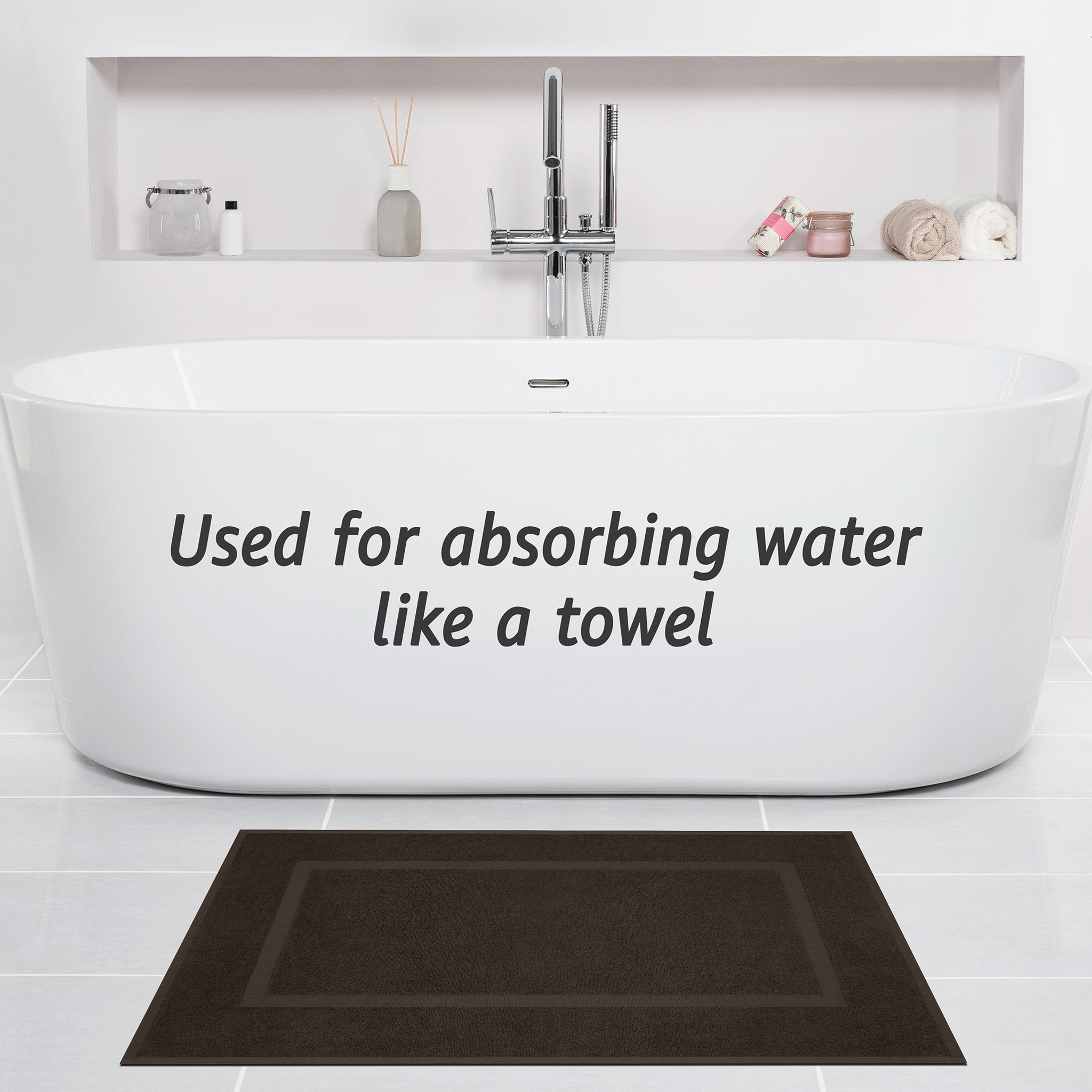 American-softlinen Bekos 100% Cotton Bath Mat Set, 2 Piece 20x34 inches Wholesale Bath Rugs for Bathroom