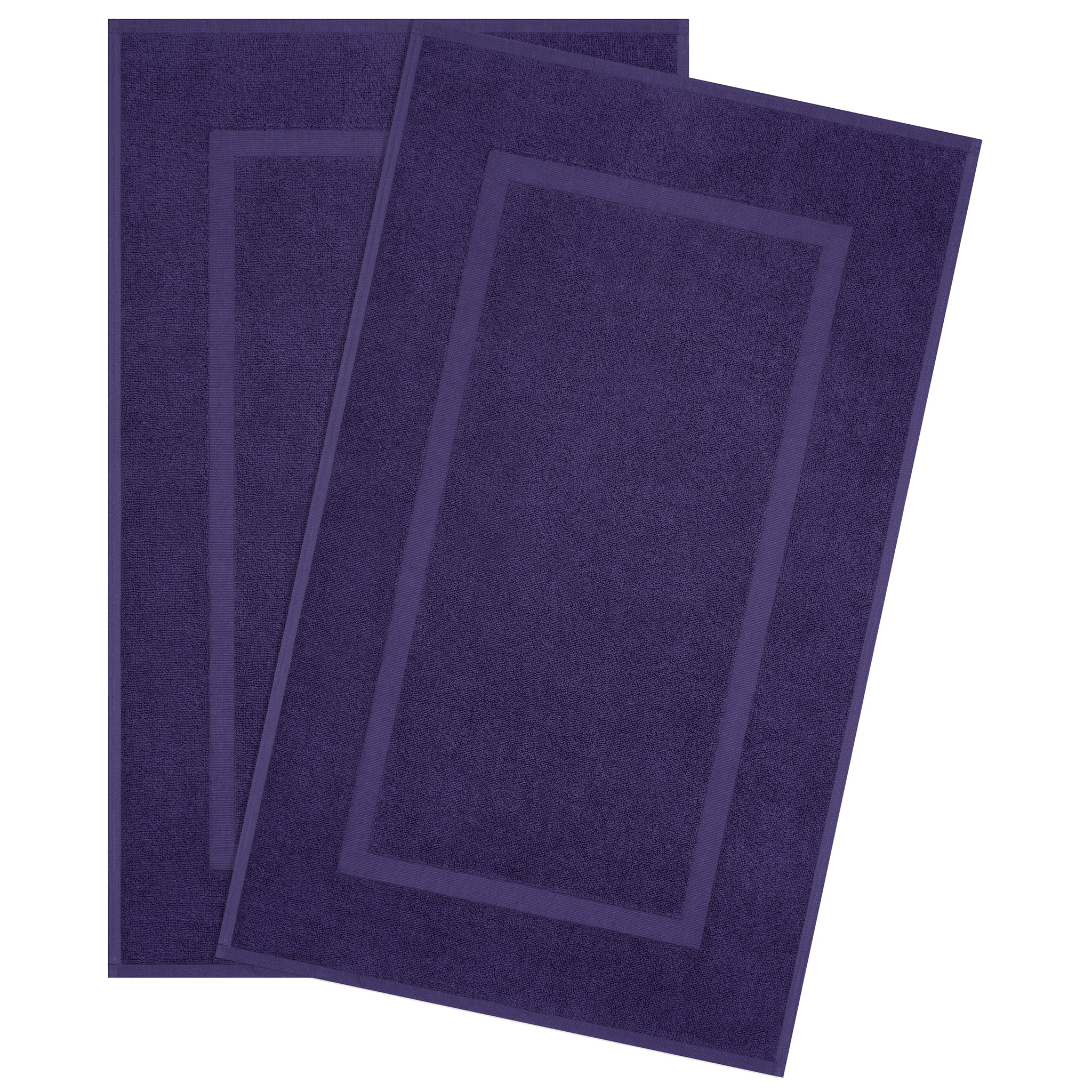 American-softlinen Bekos 100% Cotton Bath Mat Set, 2 Piece 20x34 inches Wholesale Bath Rugs for Bathroom