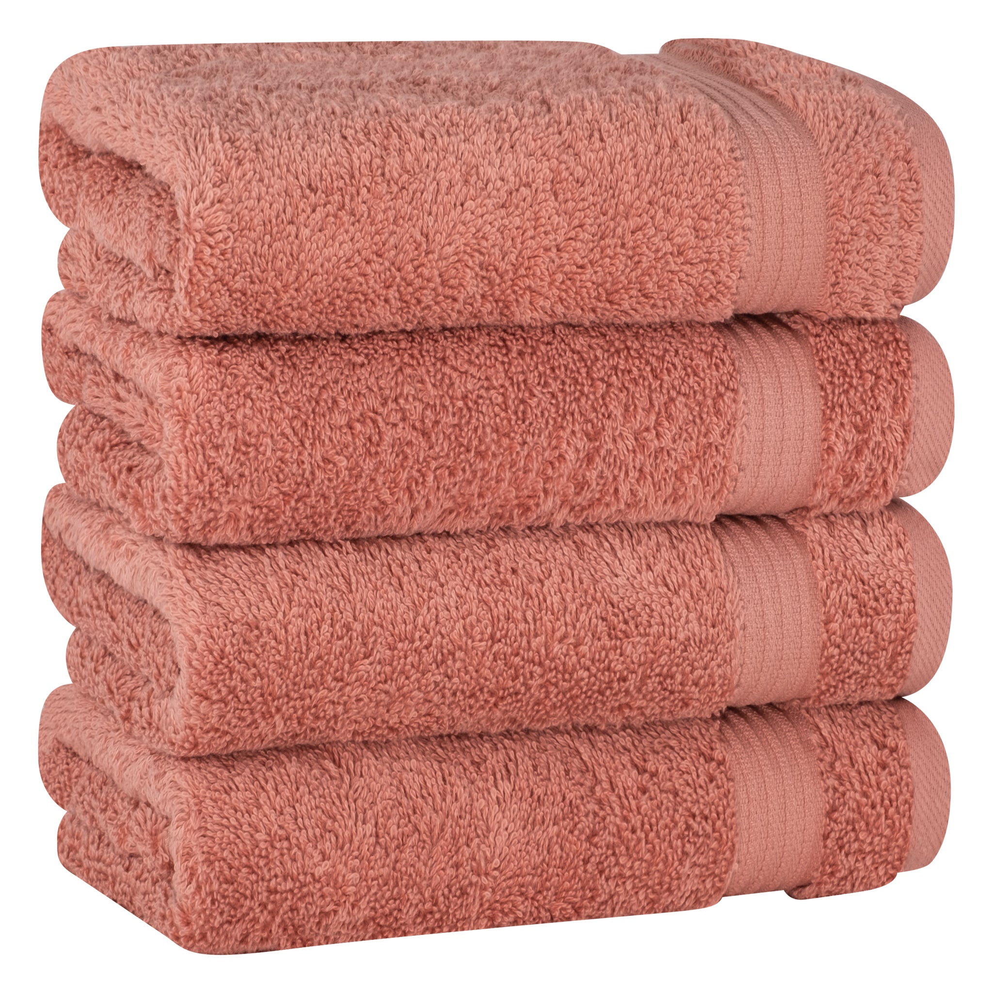 American-softlinen Bekos 100% Cotton Turkish 4-Piece Hand Towel Sets, Wholesale Luxury Hand Towels