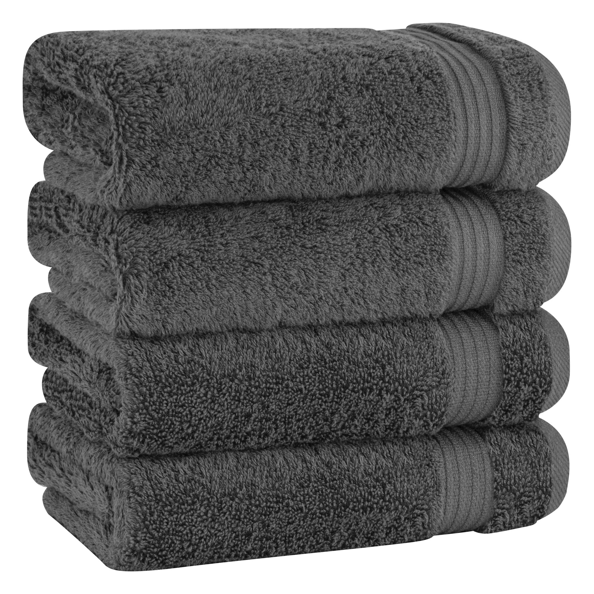 American-softlinen Bekos 100% Cotton Turkish 4-Piece Hand Towel Sets, Wholesale Luxury Hand Towels
