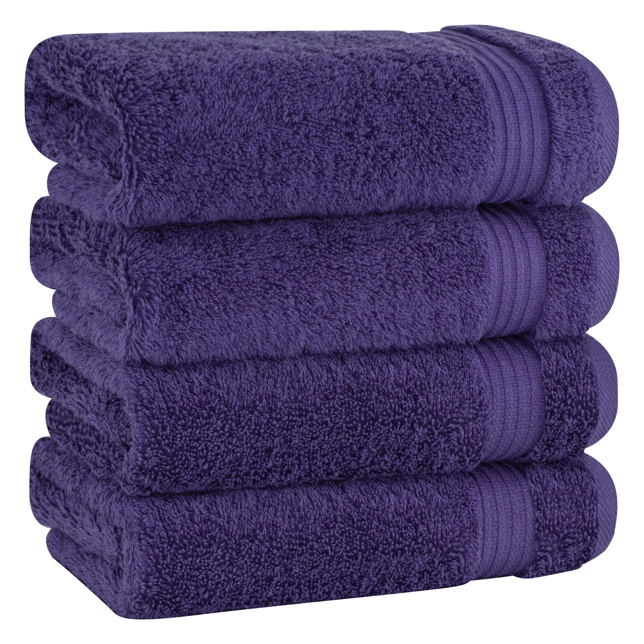 American-softlinen Bekos 100% Cotton Turkish 4-Piece Hand Towel Sets, Wholesale Luxury Hand Towels