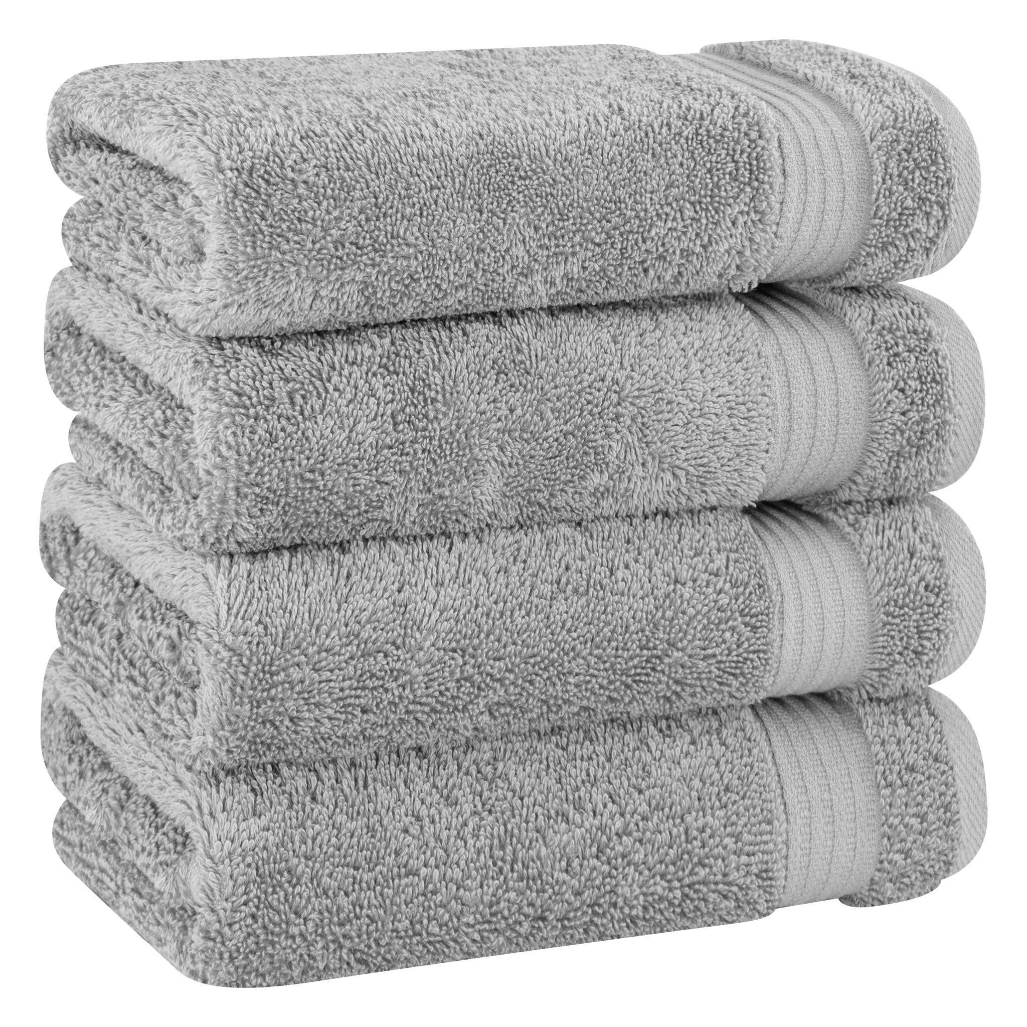 American-softlinen Bekos 100% Cotton Turkish 4-Piece Hand Towel Sets, Wholesale Luxury Hand Towels