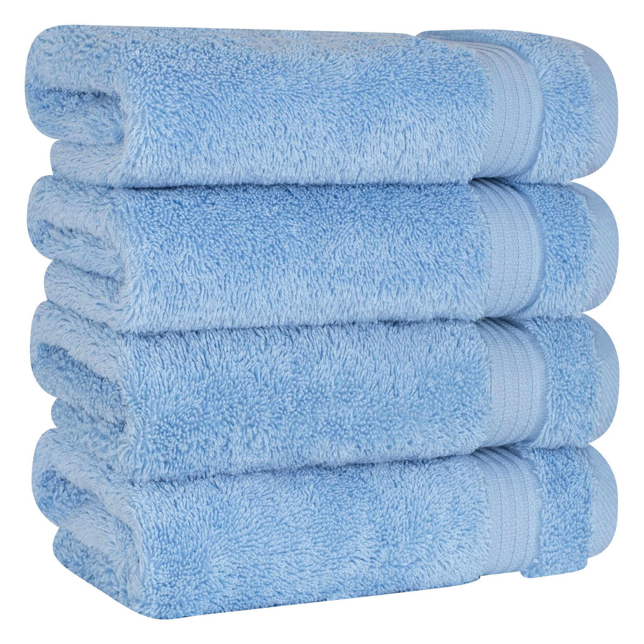 American-softlinen Bekos 100% Cotton Turkish 4-Piece Hand Towel Sets, Wholesale Luxury Hand Towels