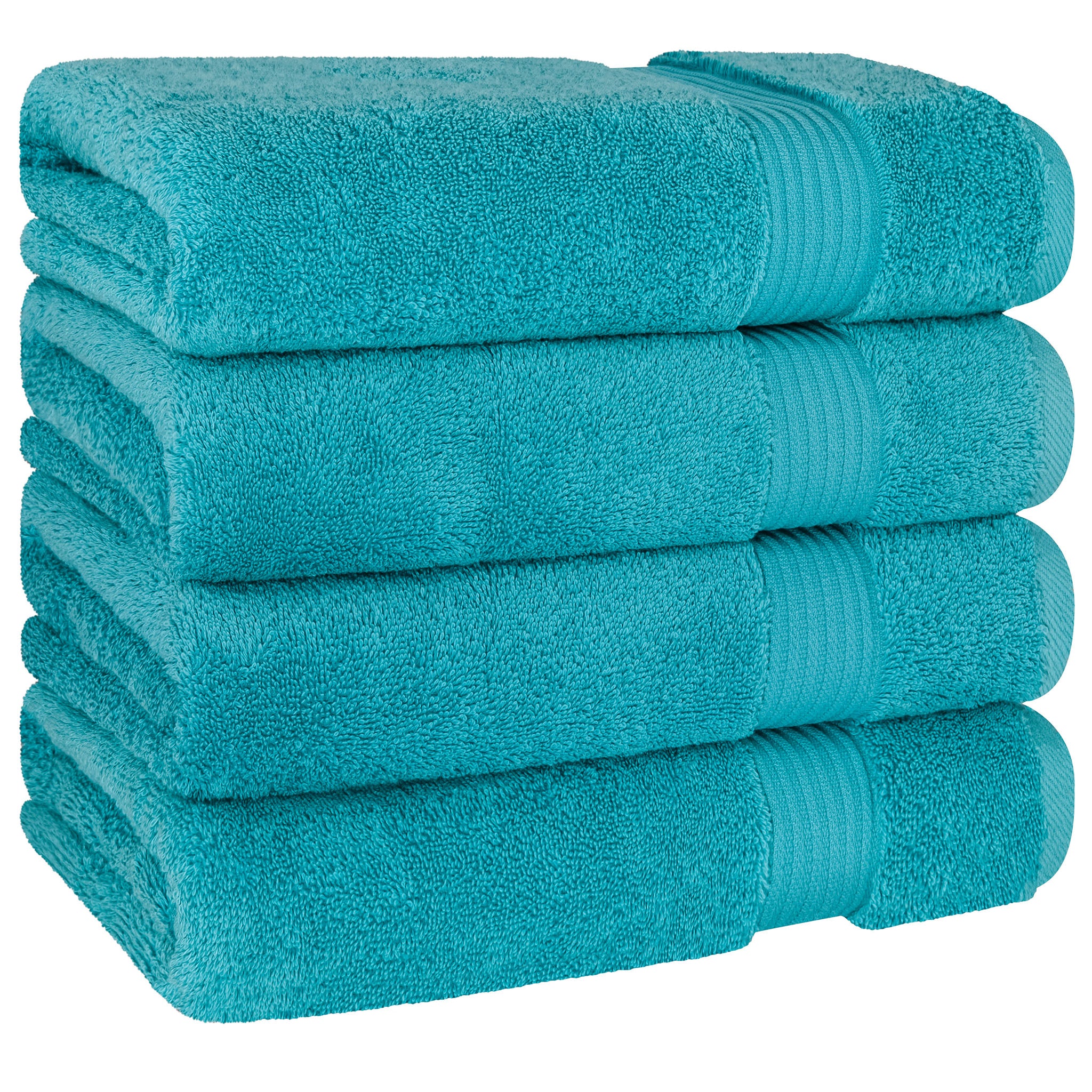American-softlinen Bekos 100% Cotton Turkish 4-Piece Bath Towel Sets, Wholesale Luxury Bath Towels