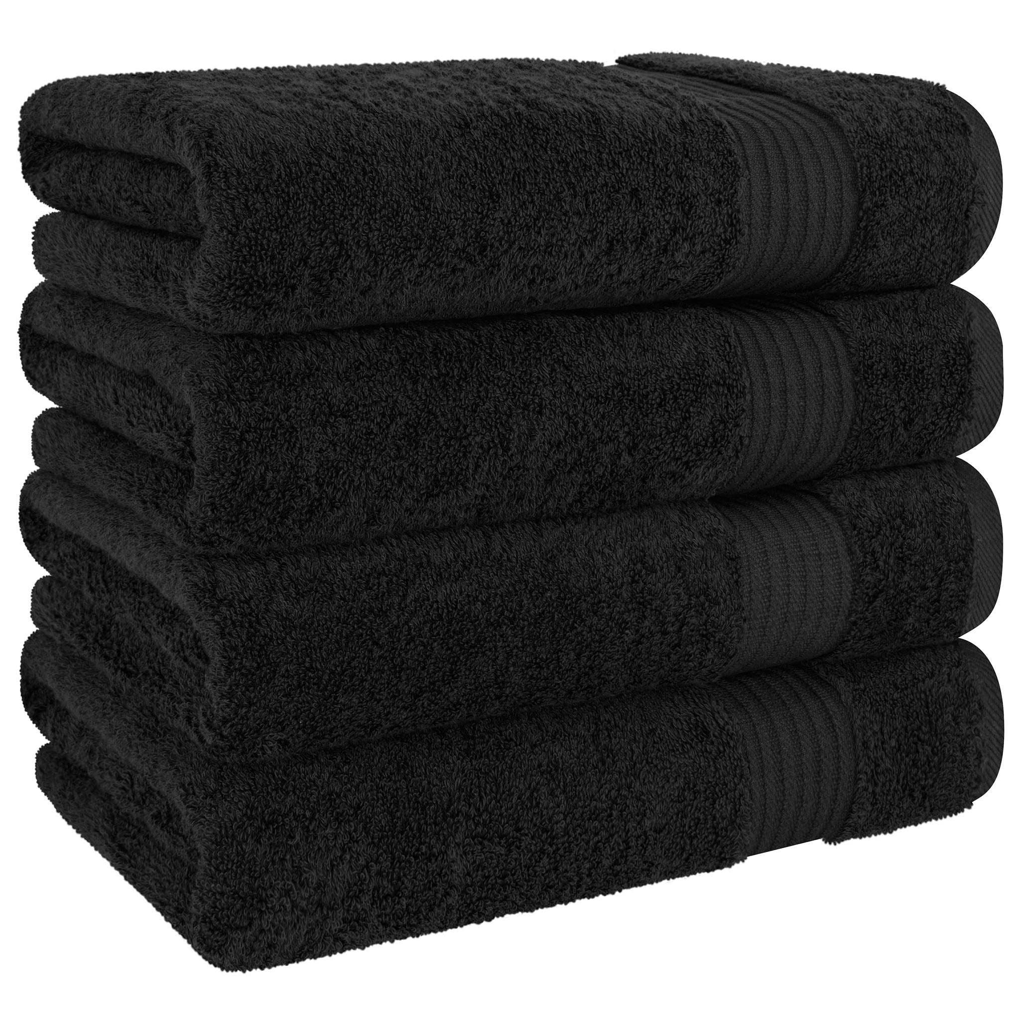 American-softlinen Bekos 100% Cotton Turkish 4-Piece Bath Towel Sets, Wholesale Luxury Bath Towels