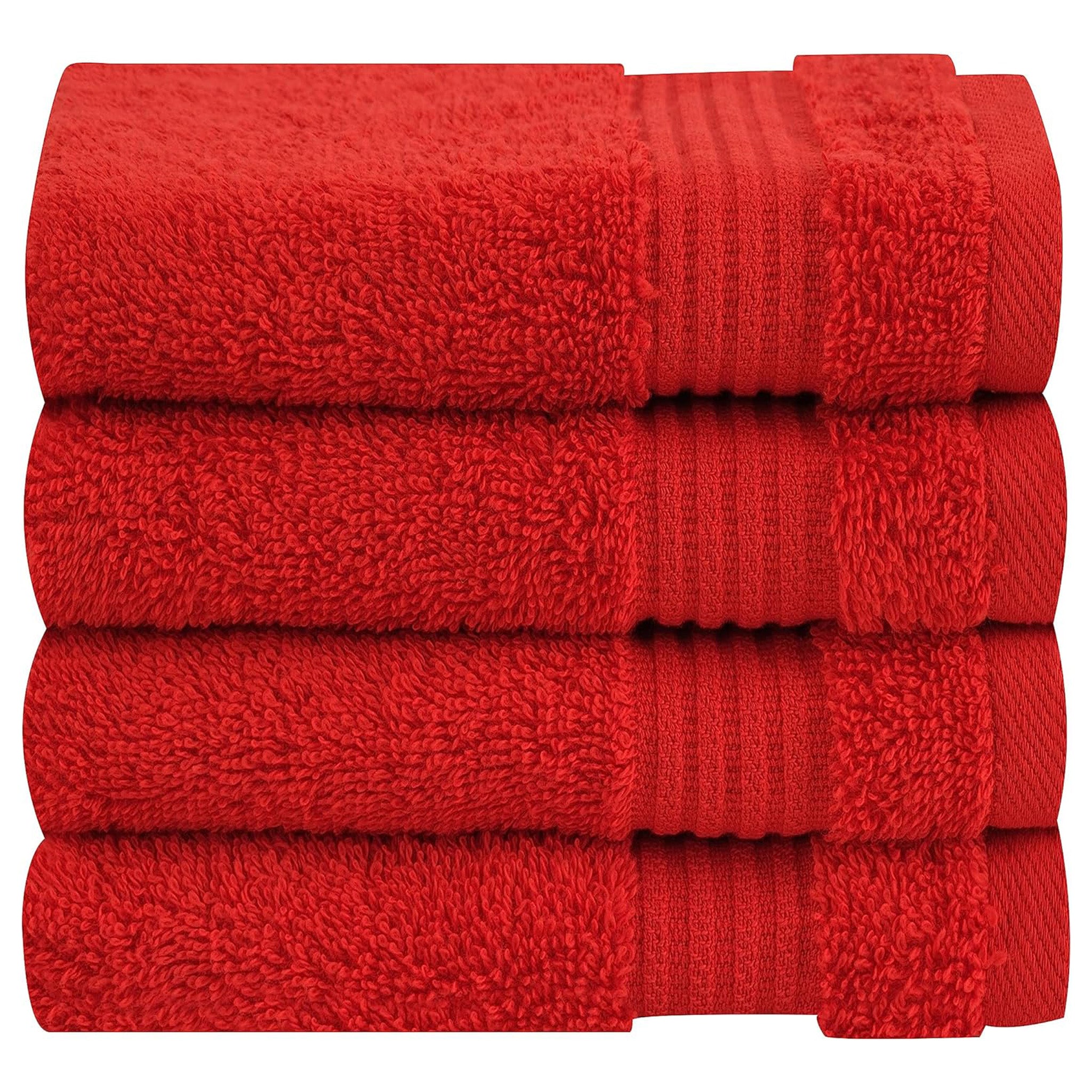 American-softlinen Bekos 100% Cotton Turkish 4-Piece Washcloth Towel Sets, Wholesale Luxury Towels