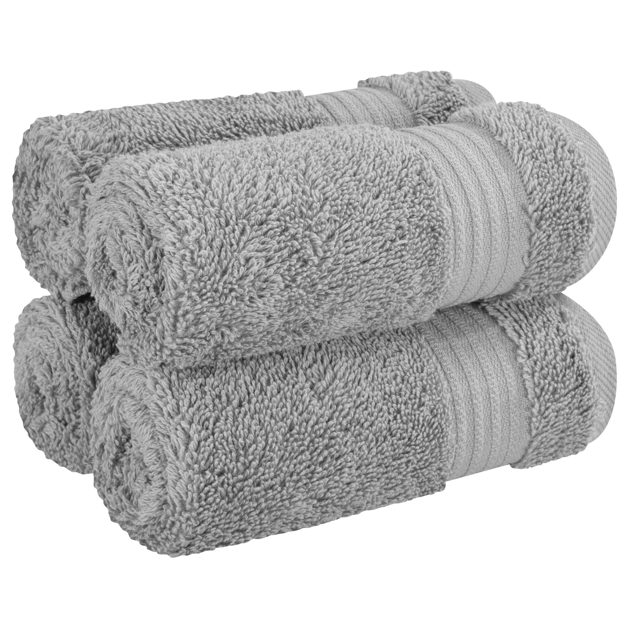 American-softlinen Bekos 100% Cotton Turkish 4-Piece Washcloth Towel Sets, Wholesale Luxury Towels