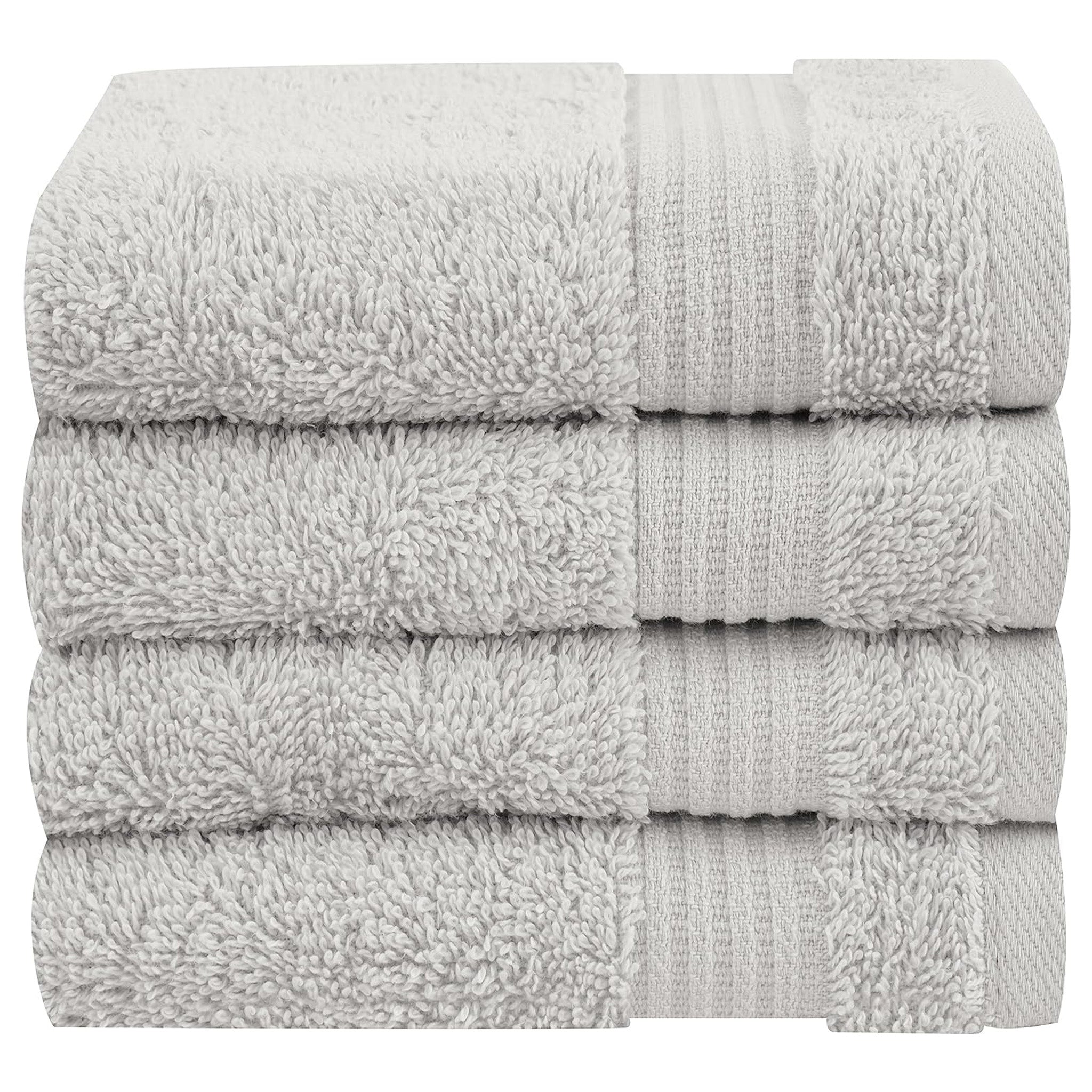 American-softlinen Bekos 100% Cotton Turkish 4-Piece Washcloth Towel Sets, Wholesale Luxury Towels