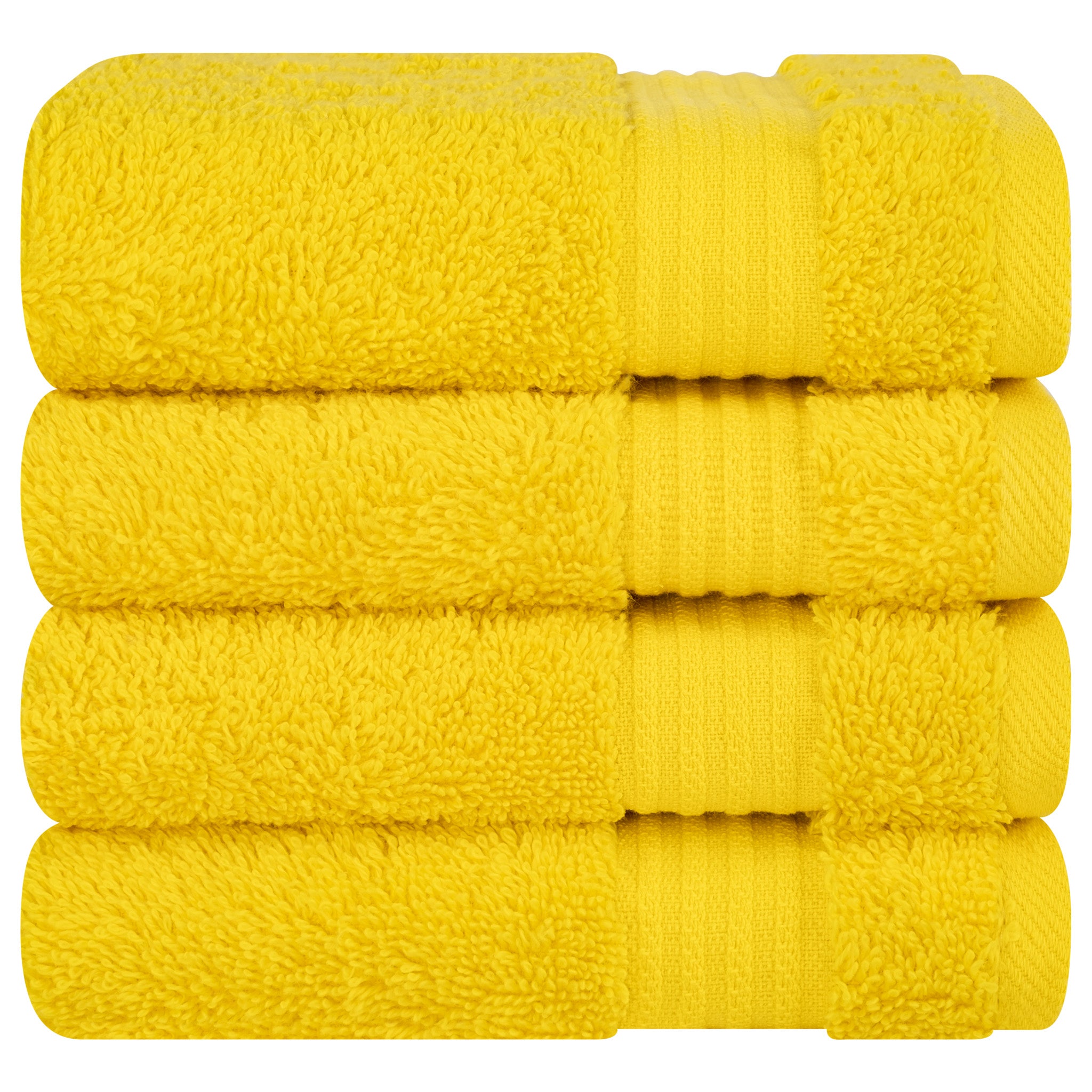 American-softlinen Bekos 100% Cotton Turkish 4-Piece Washcloth Towel Sets, Wholesale Luxury Towels
