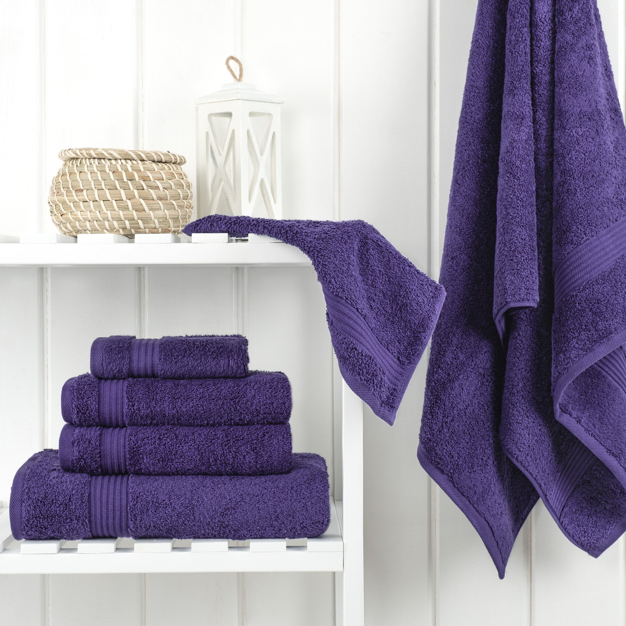 American-softlinen Bekos 100% Cotton 6-Piece Turkish Bath Towel Sets, Wholesale Luxury Bath Towels