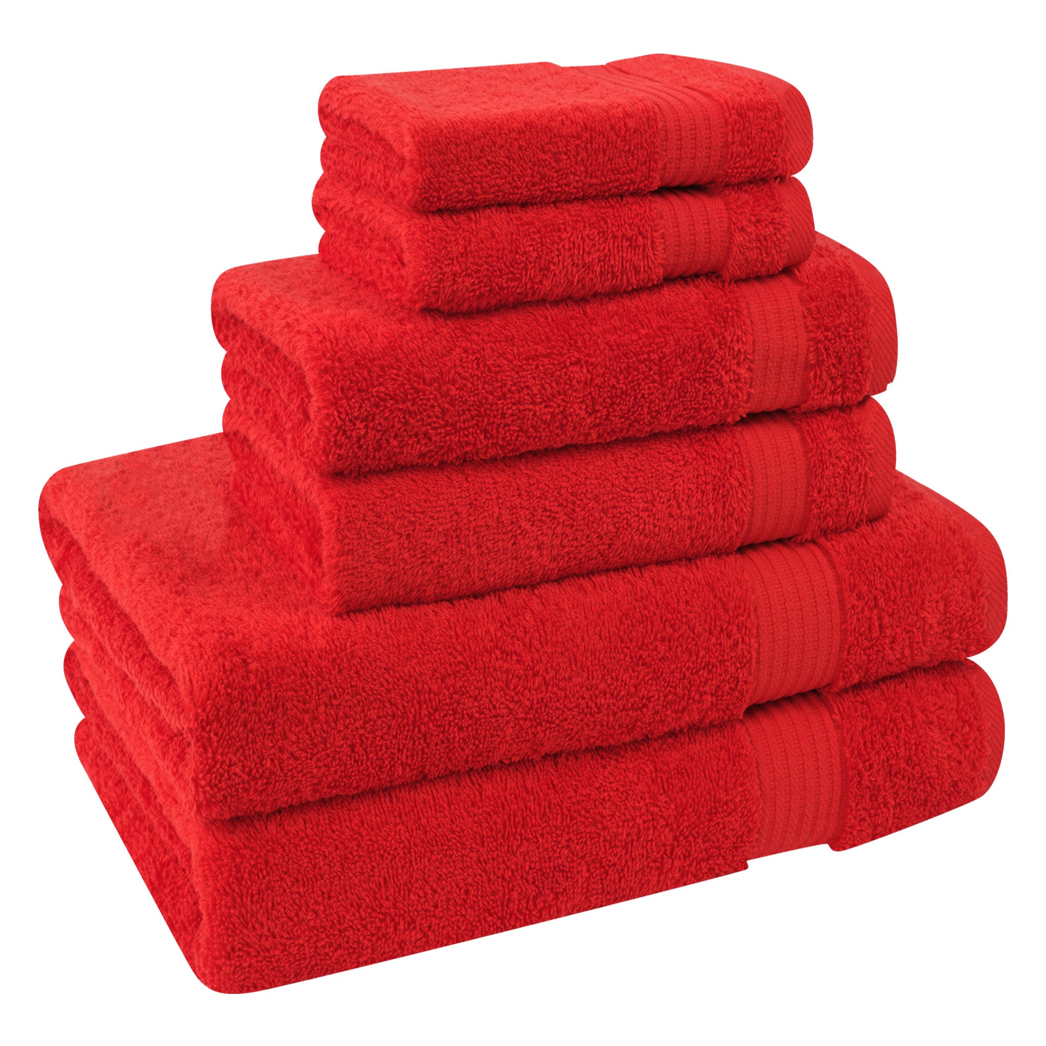 American-softlinen Bekos 100% Cotton 6-Piece Turkish Bath Towel Sets, Wholesale Luxury Bath Towels