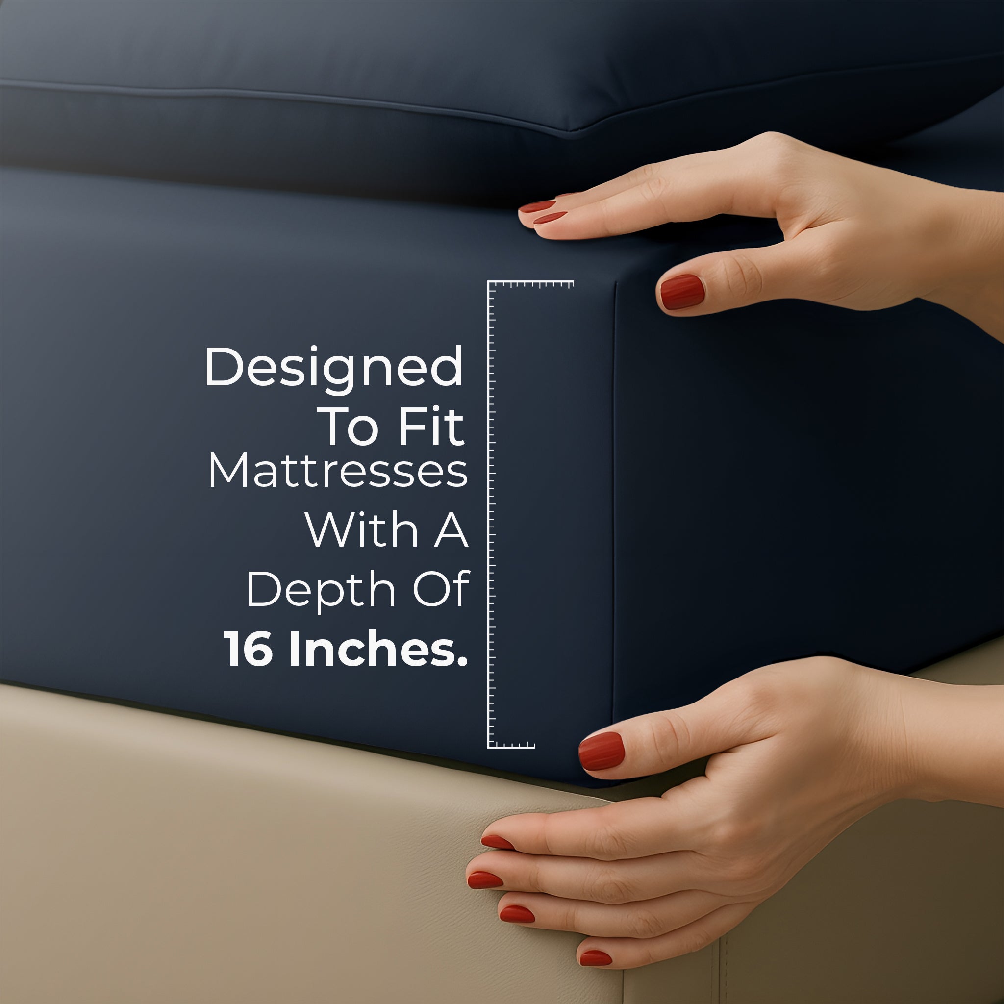 American-softlinen Luxury 100% Cotton Sateen Weave Sheets Set - Premium Bed Sheet Sets