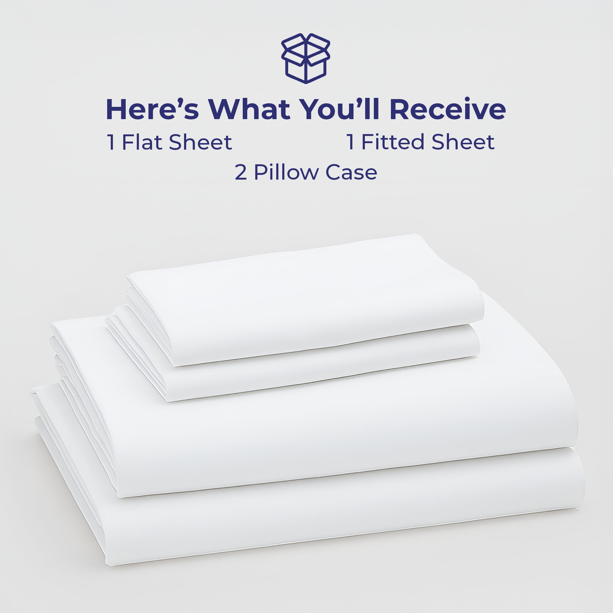 American-softlinen Luxury 100% Cotton Sateen Weave Sheets Set - Premium Bed Sheet Sets