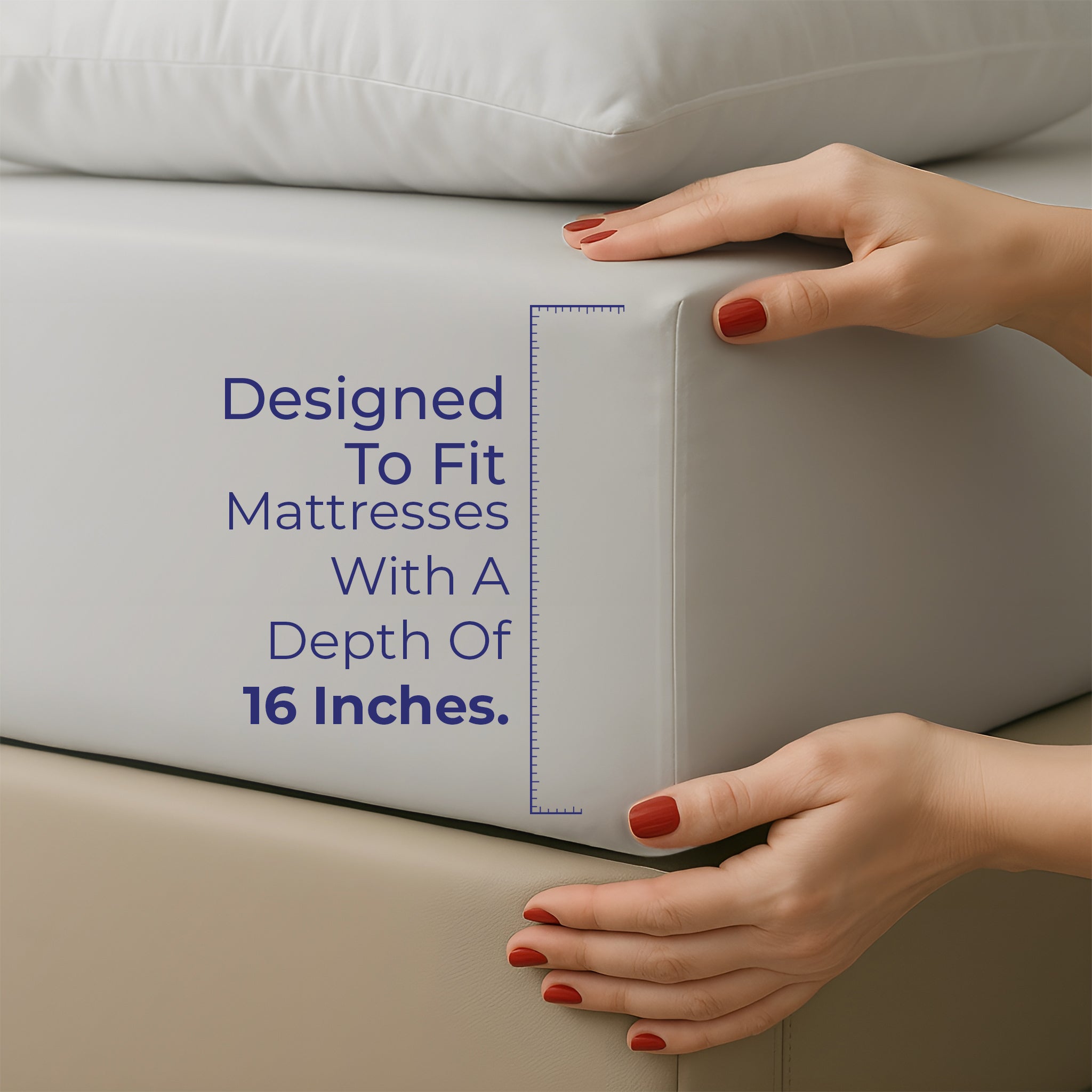 American-softlinen Luxury 100% Cotton Sateen Weave Sheets Set - Premium Bed Sheet Sets