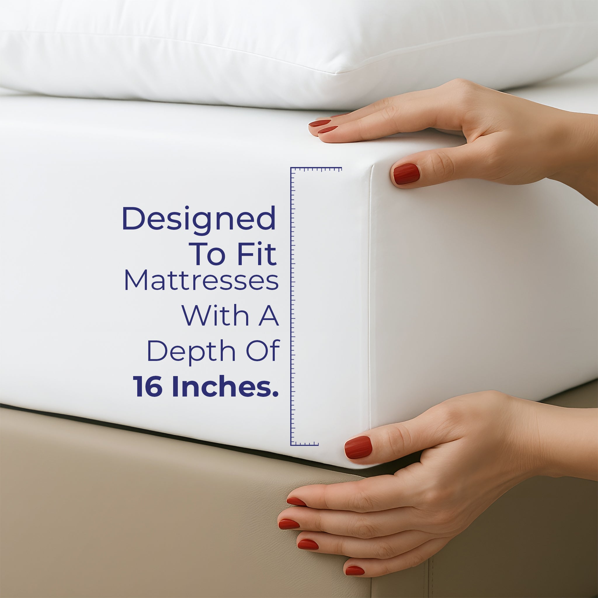 American-softlinen Luxury 100% Cotton Sateen Weave Sheets Set - Premium Bed Sheet Sets