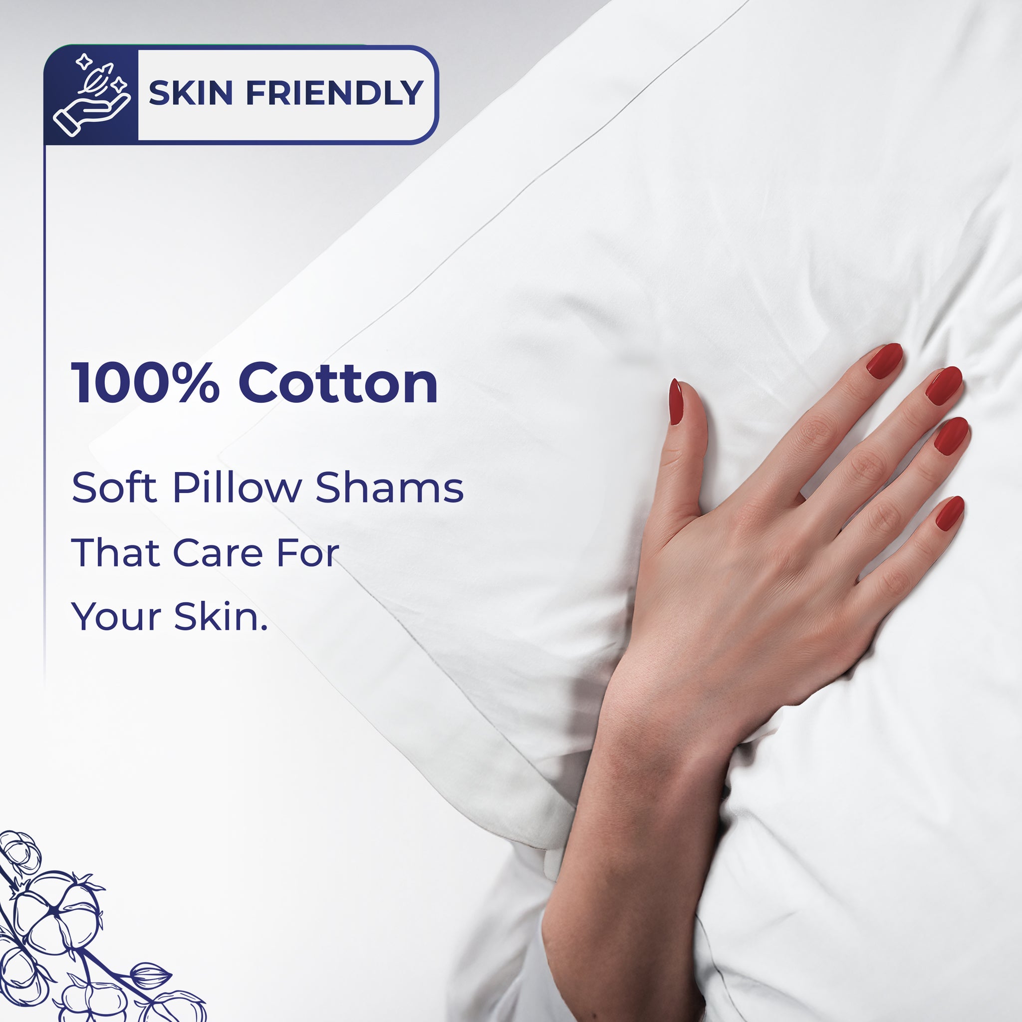 American-softlinen Luxury 100% Cotton Sateen Weave Duvet Cover Set, 1 Duvet Cover and 2 Pillow Shams, Machine Washable 3 Piece Bedding Sets