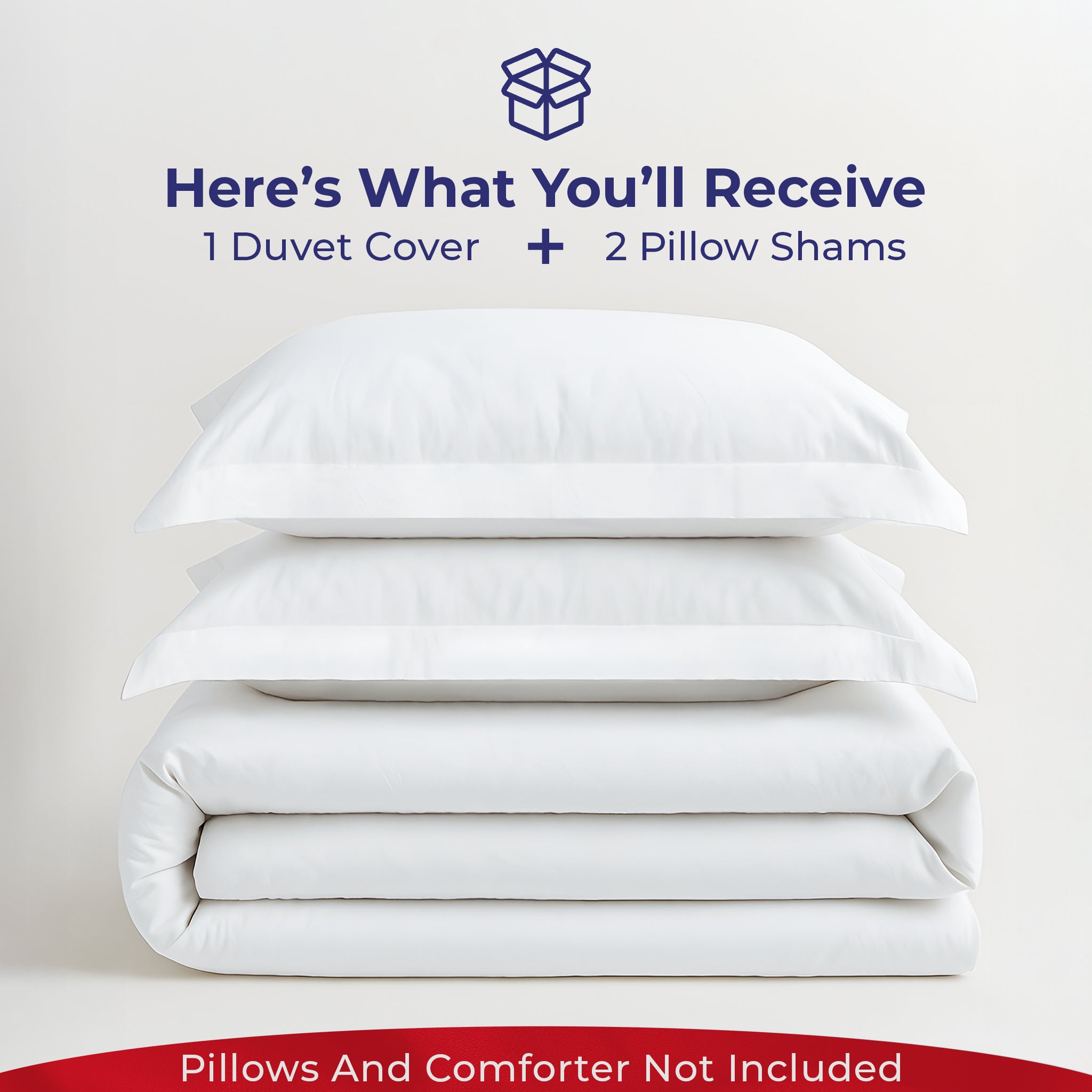 American-softlinen Luxury 100% Cotton Sateen Weave Duvet Cover Set, 1 Duvet Cover and 2 Pillow Shams, Machine Washable 3 Piece Bedding Sets