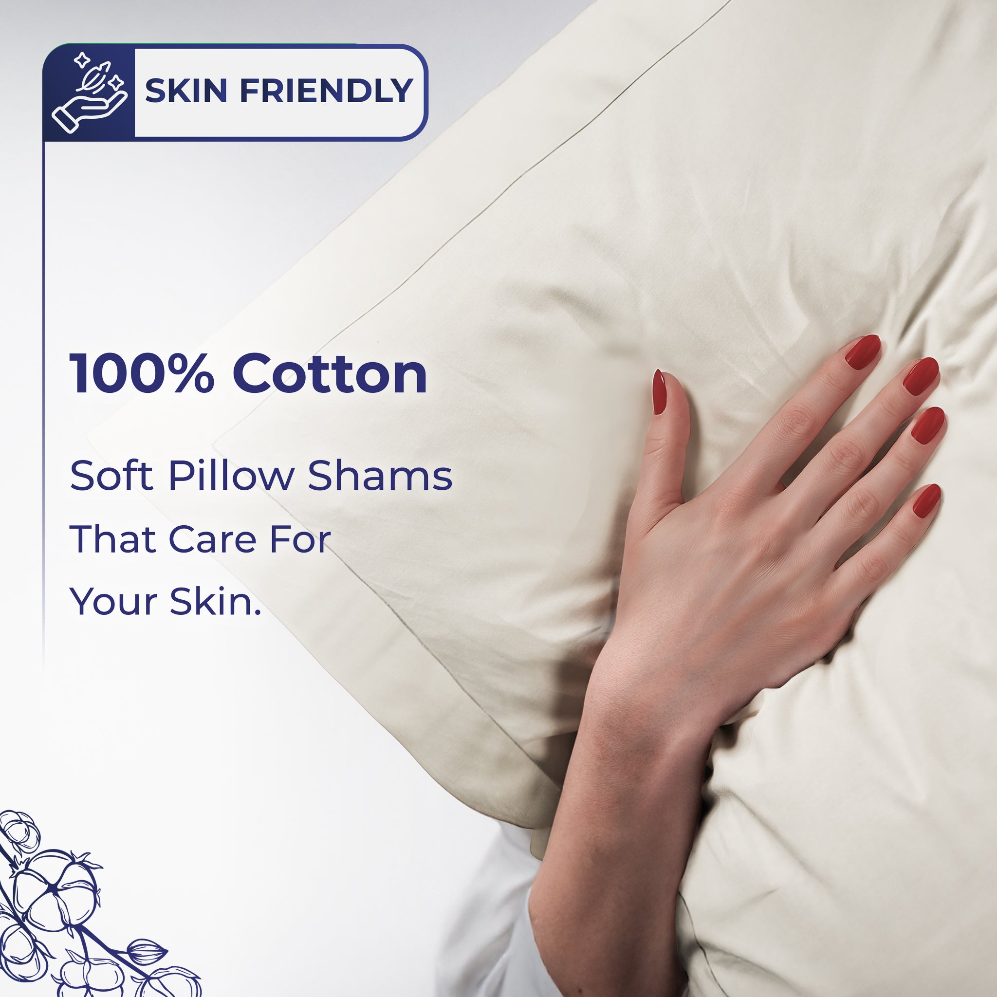 American-softlinen Luxury 100% Cotton Sateen Weave Duvet Cover Set, 1 Duvet Cover and 2 Pillow Shams, Machine Washable 3 Piece Bedding Sets