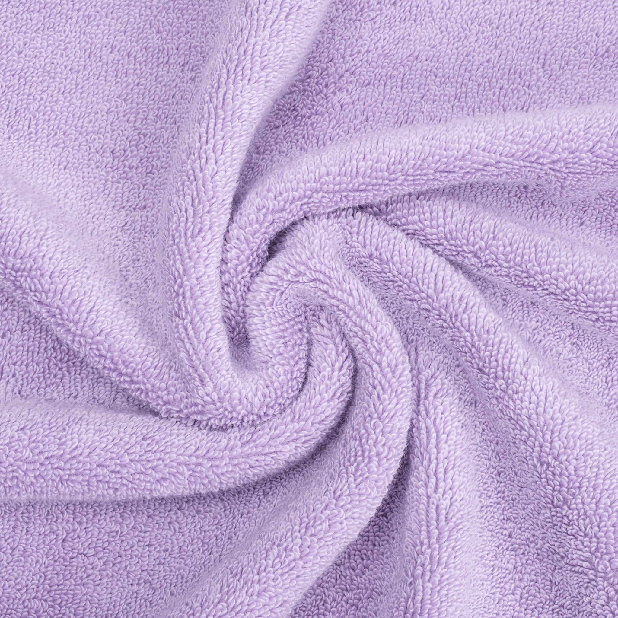 American-softlinen Salem 4-Pack Hand Towel Sets, 100% Cotton Luxury Turkish Towels, Super Soft, Absorbent, Premium Hand Towels - Lilac 7