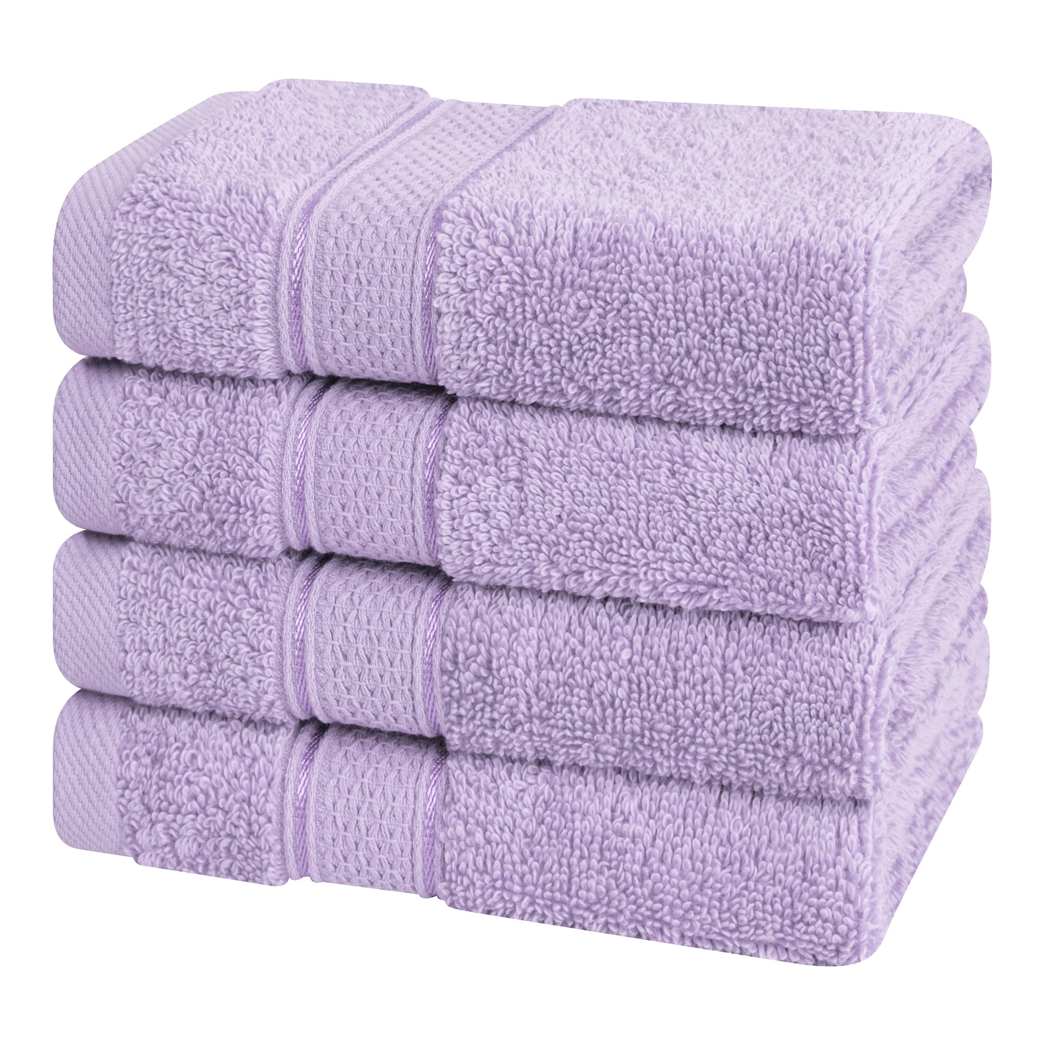 American-softlinen 100% Cotton, Salem 4 Piece Washcloth Set for Bathroom and Kitchen