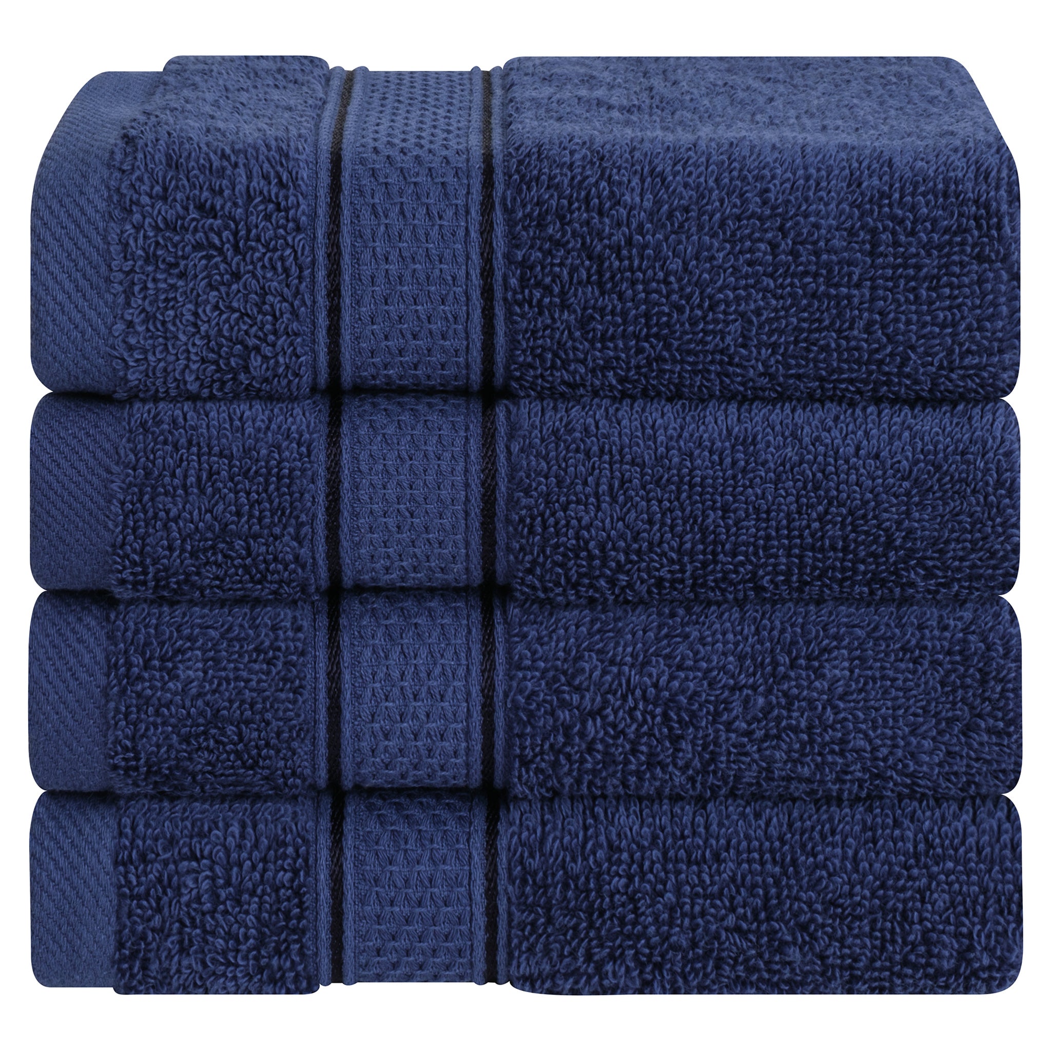 American-softlinen 100% Cotton, Salem 4 Piece Washcloth Set for Bathroom and Kitchen