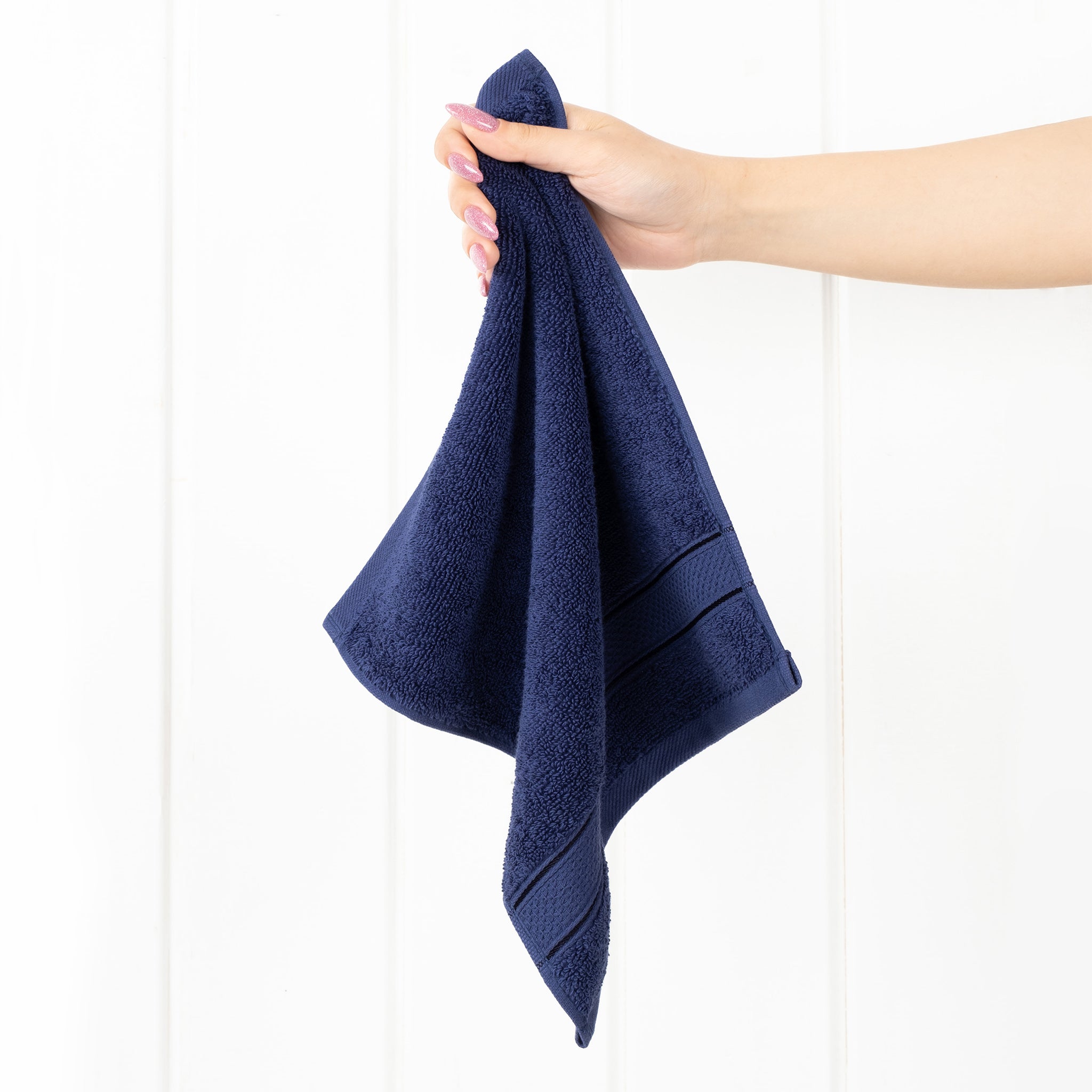 American-softlinen 100% Cotton, Salem 4 Piece Washcloth Set for Bathroom and Kitchen