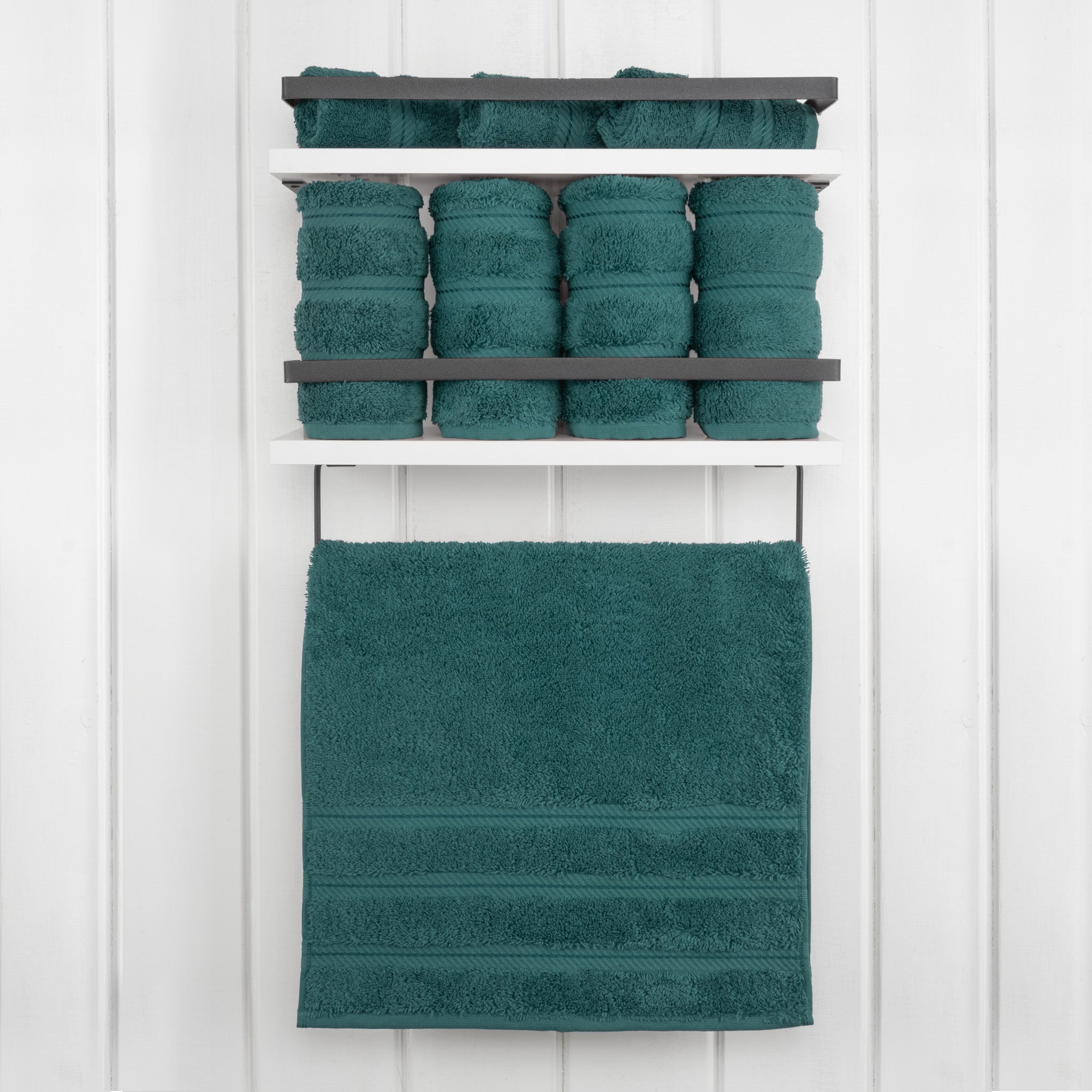 American-softlinen 100% Turkish Cotton 4 Pack Hand Towel Set Wholesale colonial-blue-2